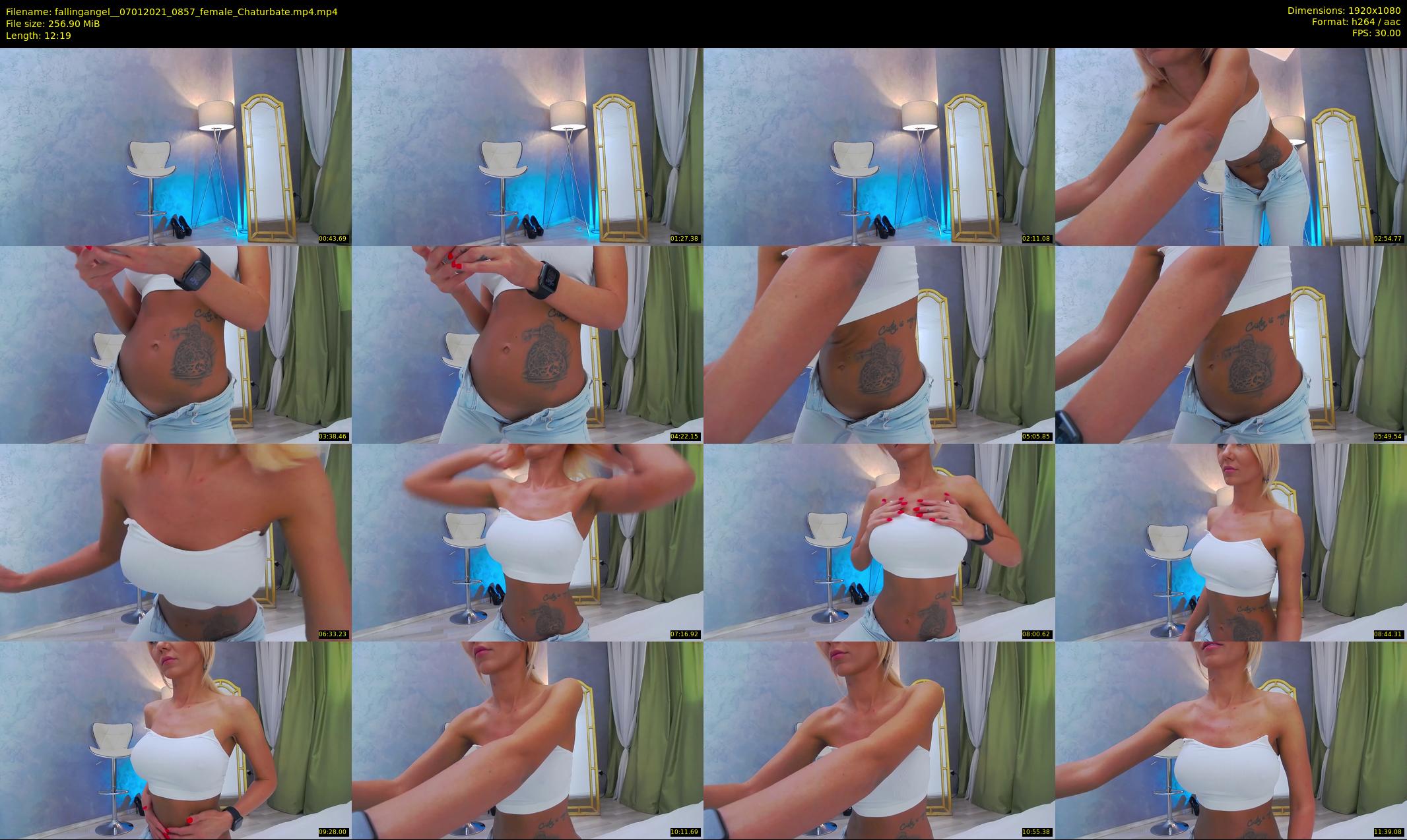 fallingangel_ — 13 minute Chaturbate female cam show recording, 1080p, Jan 7, 2021