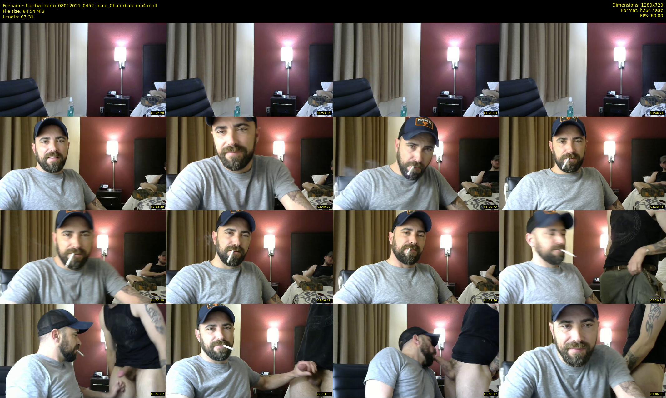 hardworkertn — 8 minute Chaturbate male cam show recording, 720p, Jan 8, 2021
