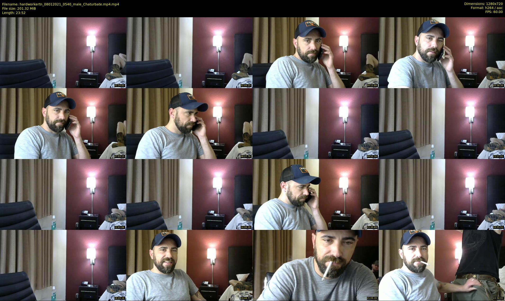 hardworkertn — 24 minute Chaturbate male cam show recording, 720p, Jan 8, 2021