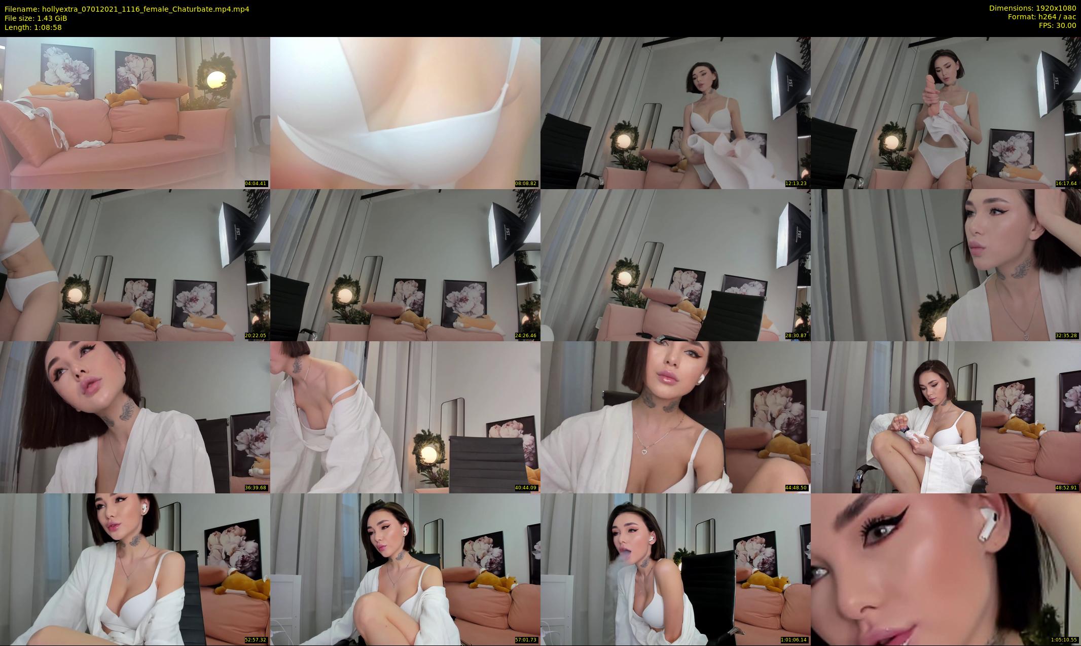hollyextra — 69 minute Chaturbate female cam show recording, 1080p, Jan 7, 2021