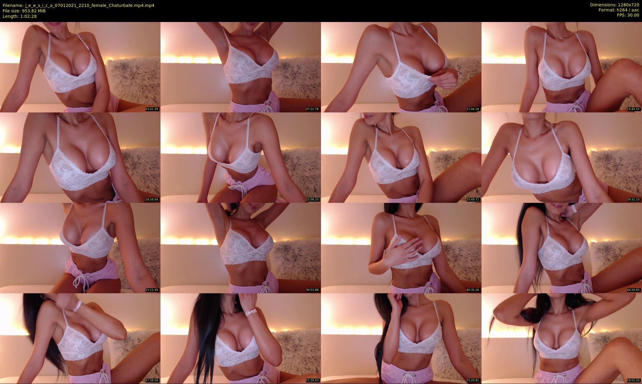 j_e_e_s_i_c_a — 63 minute Chaturbate female cam show recording, 720p, Jan 7, 2021