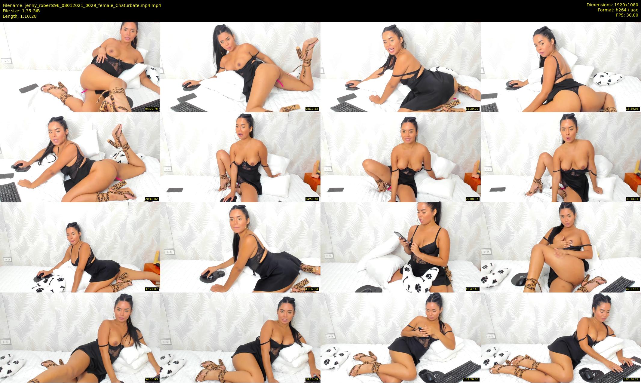 jenny_roberts96 — 71 minute Chaturbate female cam show recording, 1080p, Jan 8, 2021