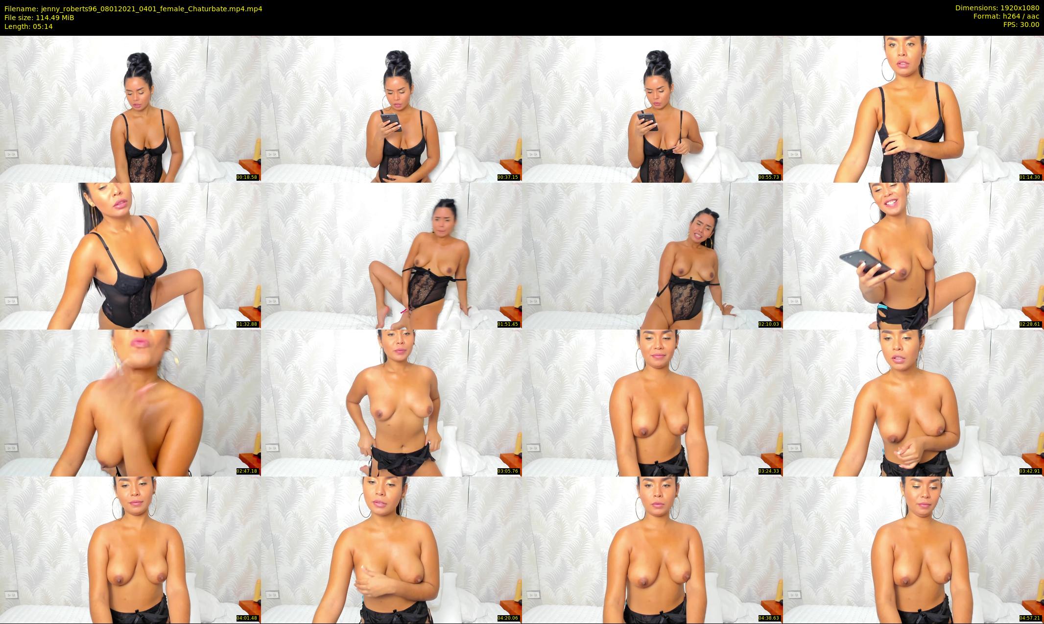 jenny_roberts96 — 6 minute Chaturbate female cam show recording, 1080p, Jan 8, 2021