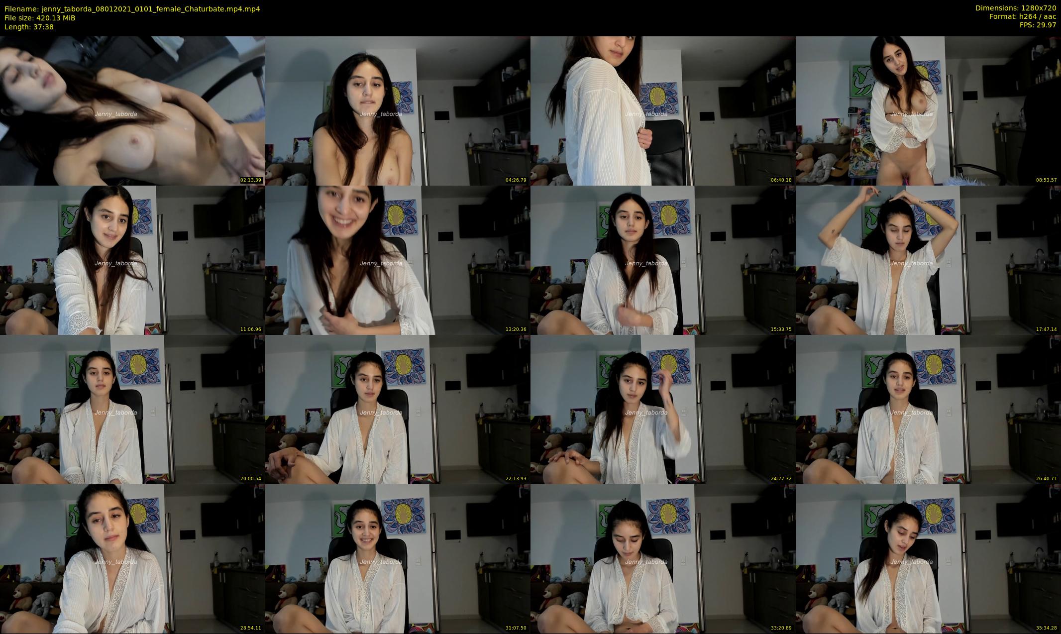 jenny_taborda — 38 minute Chaturbate female cam show recording, 720p, Jan 8, 2021