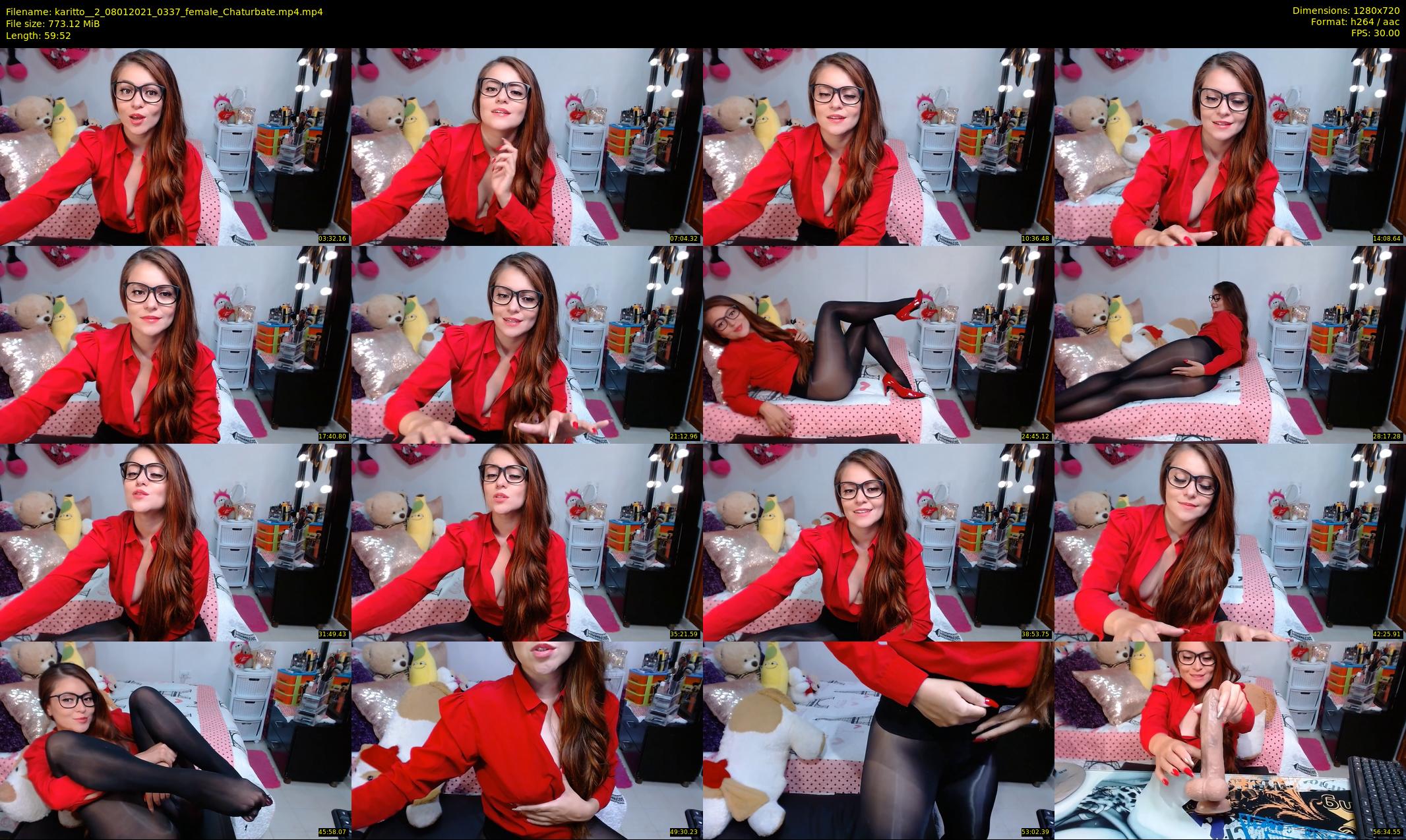 karitto__2 — 60 minute Chaturbate female cam show recording, 720p, Jan 8, 2021