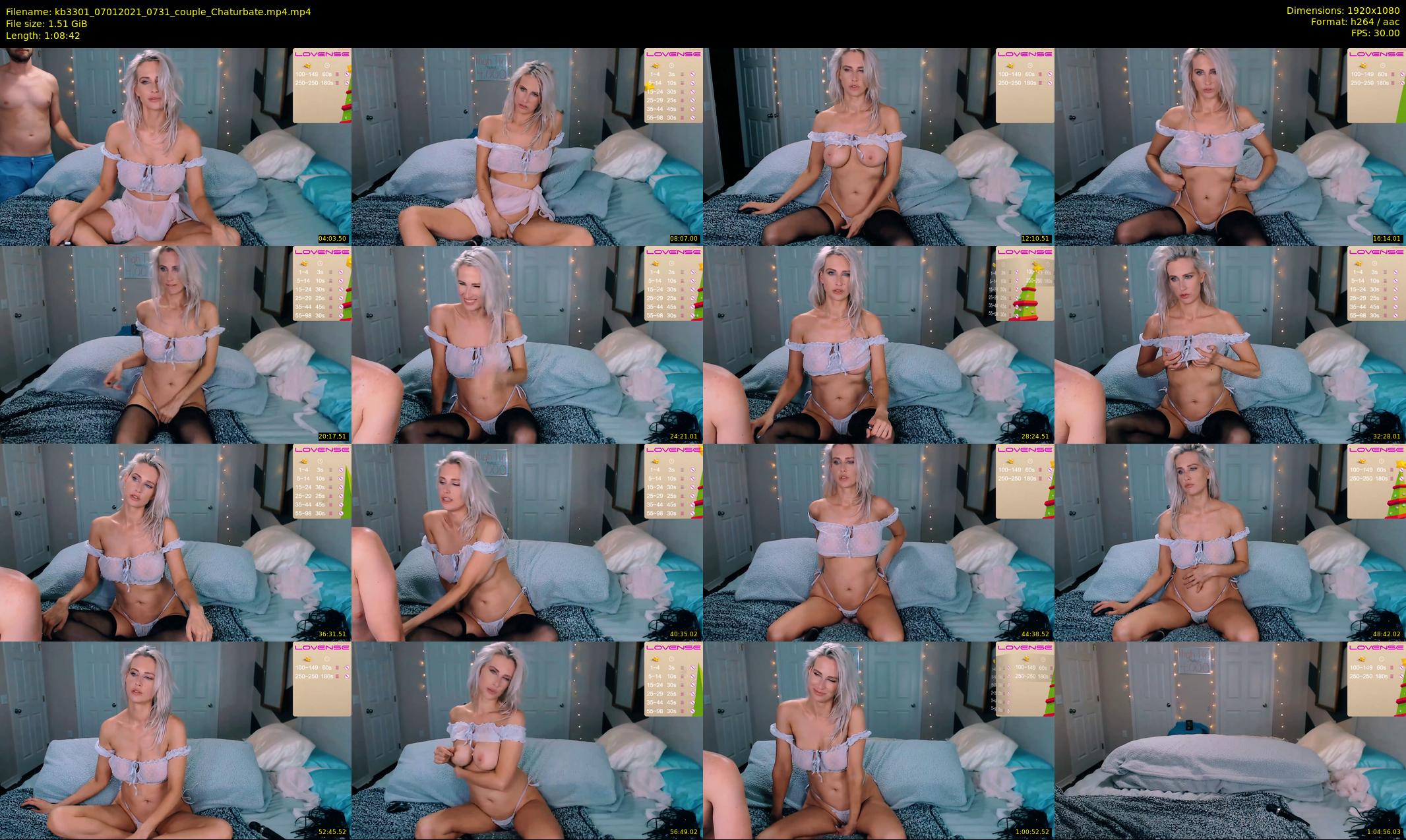 kb3301 — 69 minute Chaturbate couple cam show recording, 1080p, Jan 7, 2021