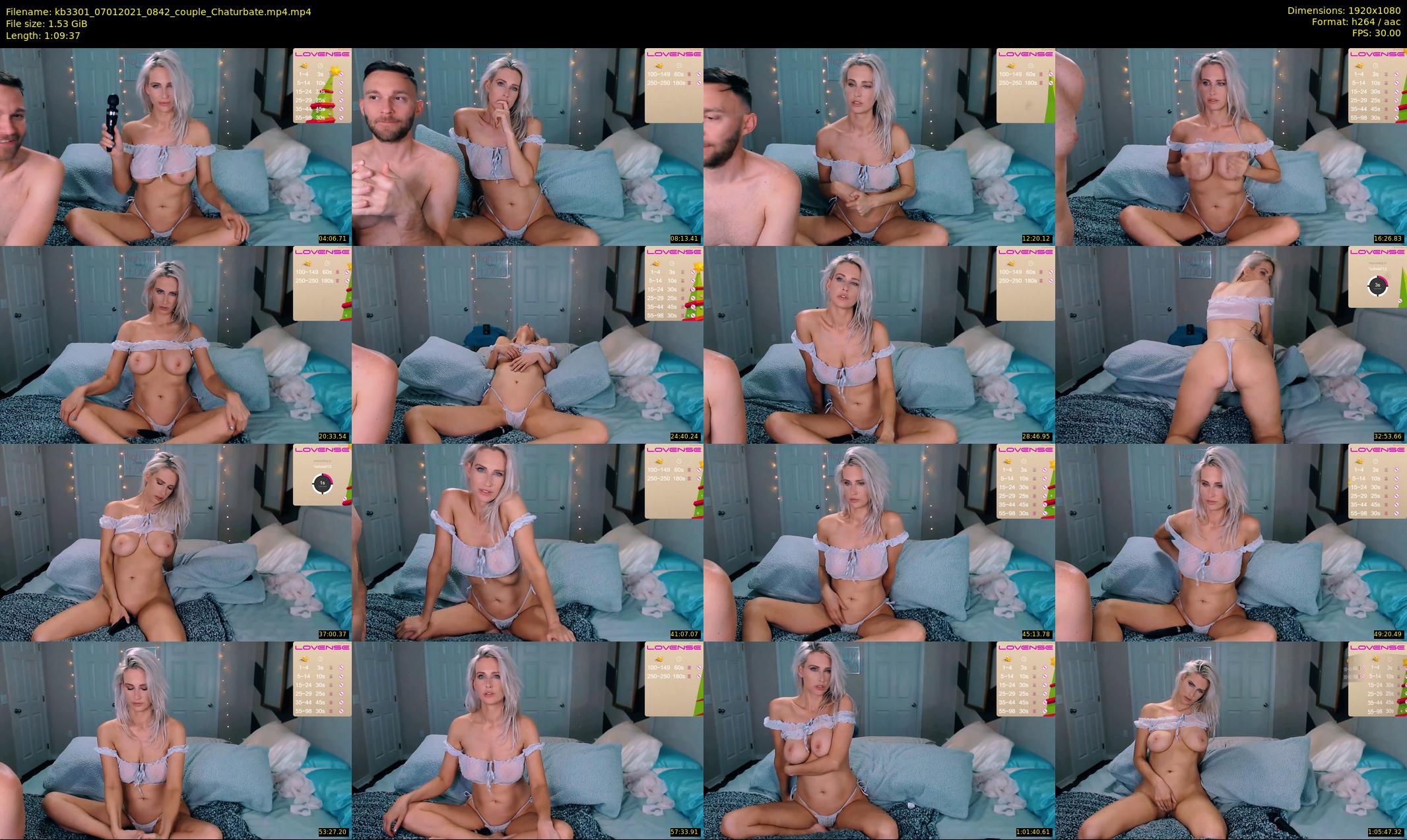 kb3301 — 70 minute Chaturbate couple cam show recording, 1080p, Jan 7, 2021