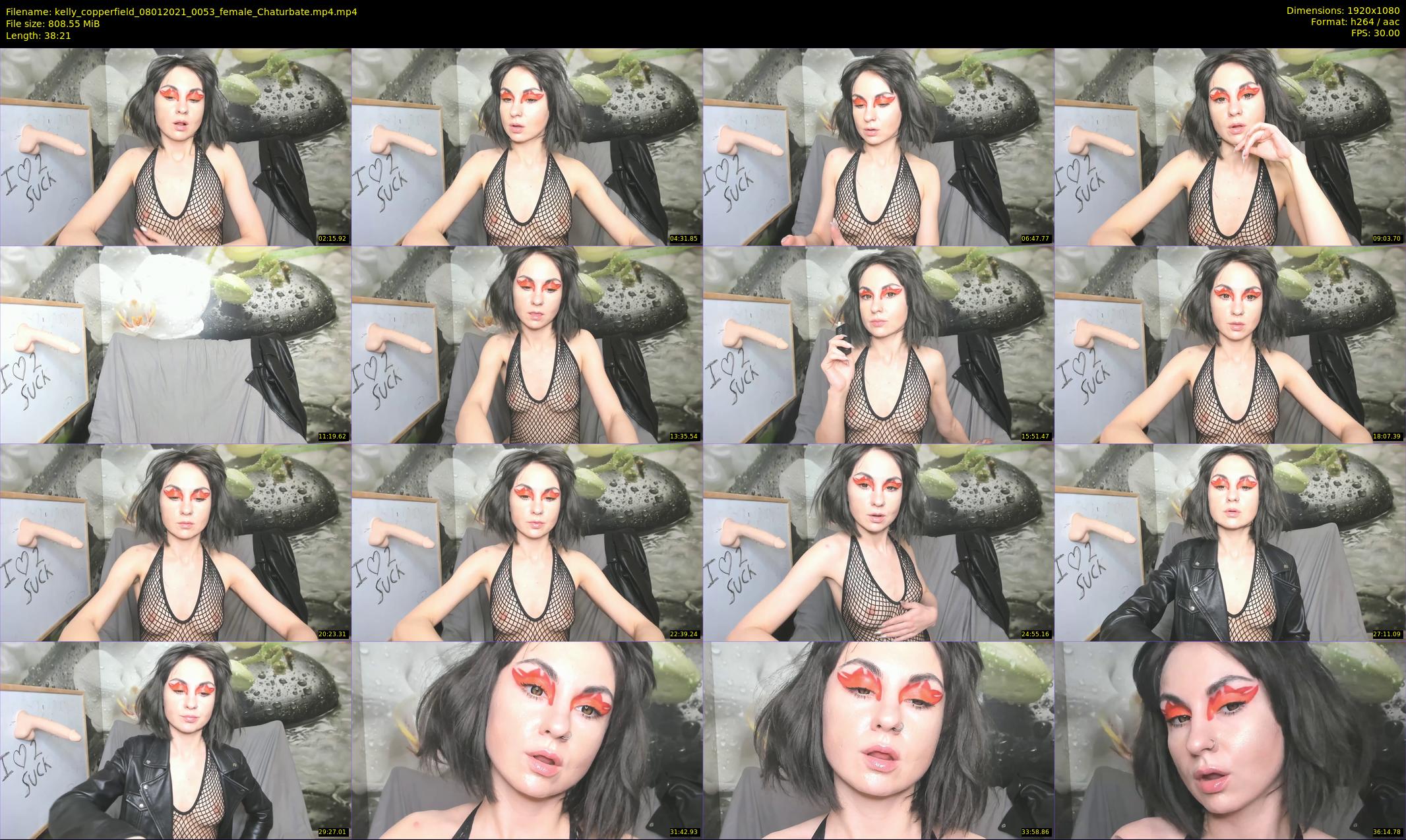 kelly_copperfield — 39 minute Chaturbate female cam show recording, 1080p, Jan 8, 2021