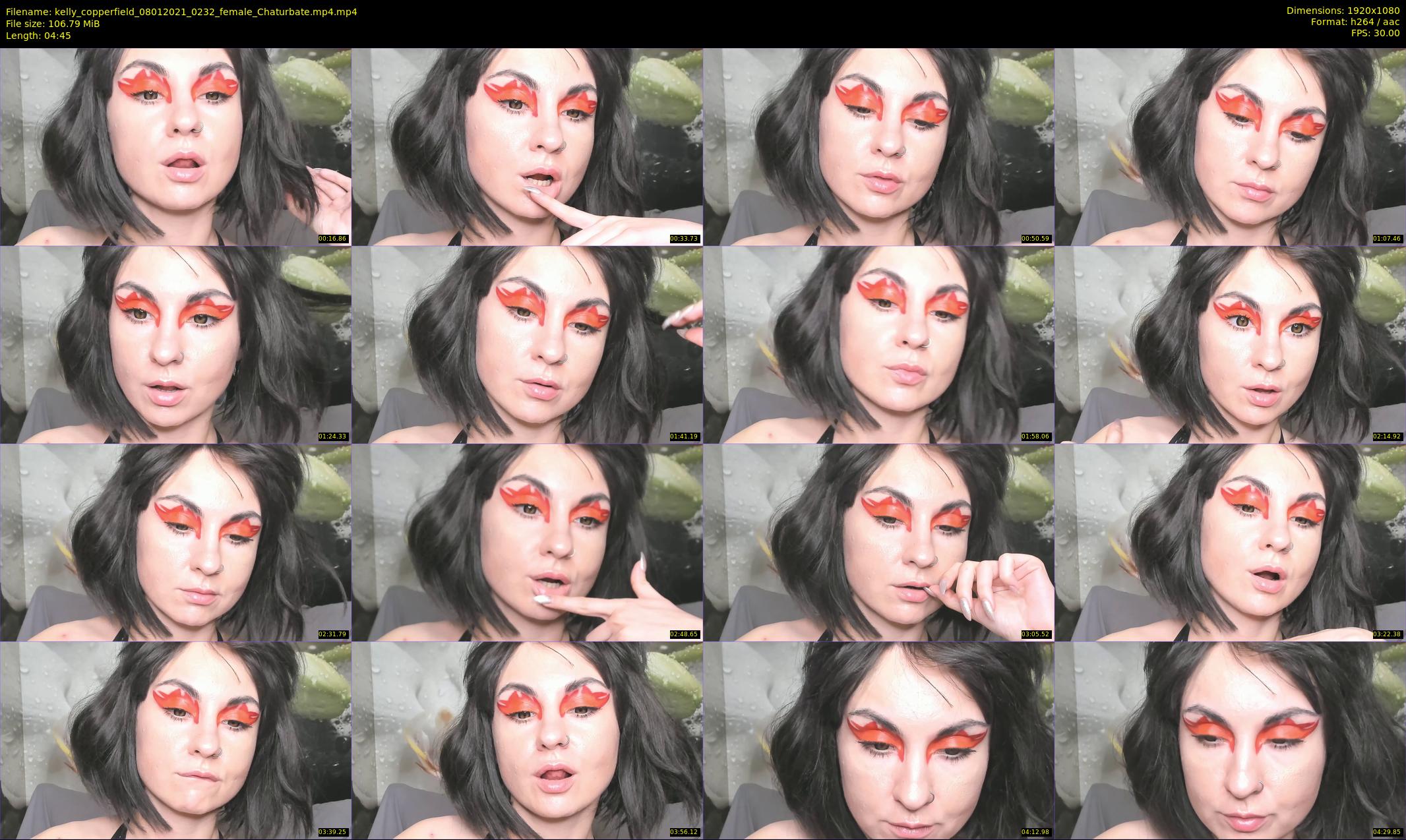 kelly_copperfield — 5 minute Chaturbate female cam show recording, 1080p, Jan 8, 2021