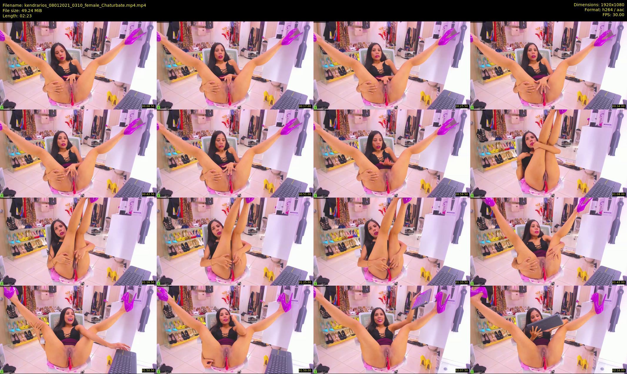 kendrarios — 3 minute Chaturbate female cam show recording, 1080p, Jan 8, 2021