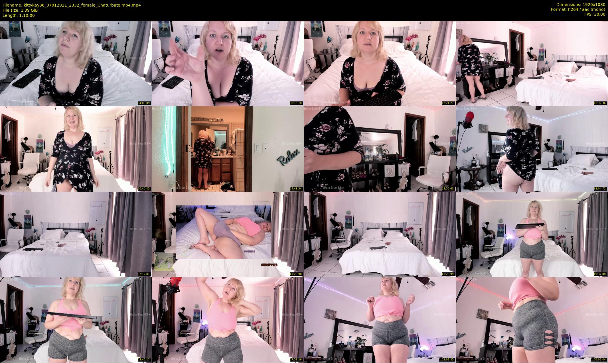 kittykay86 — 70 minute Chaturbate female cam show recording, 1080p, Jan 7, 2021