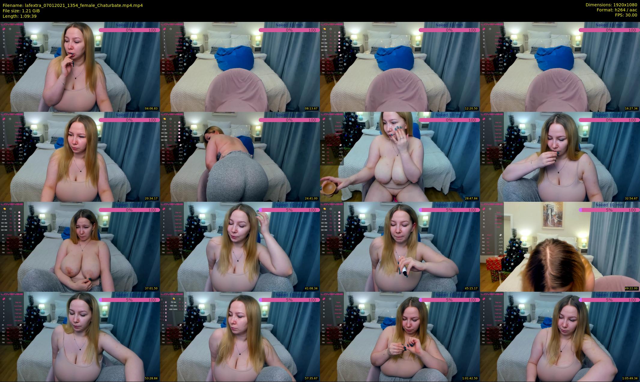 lafextra — 70 minute Chaturbate female cam show recording, 1080p, Jan 7, 2021