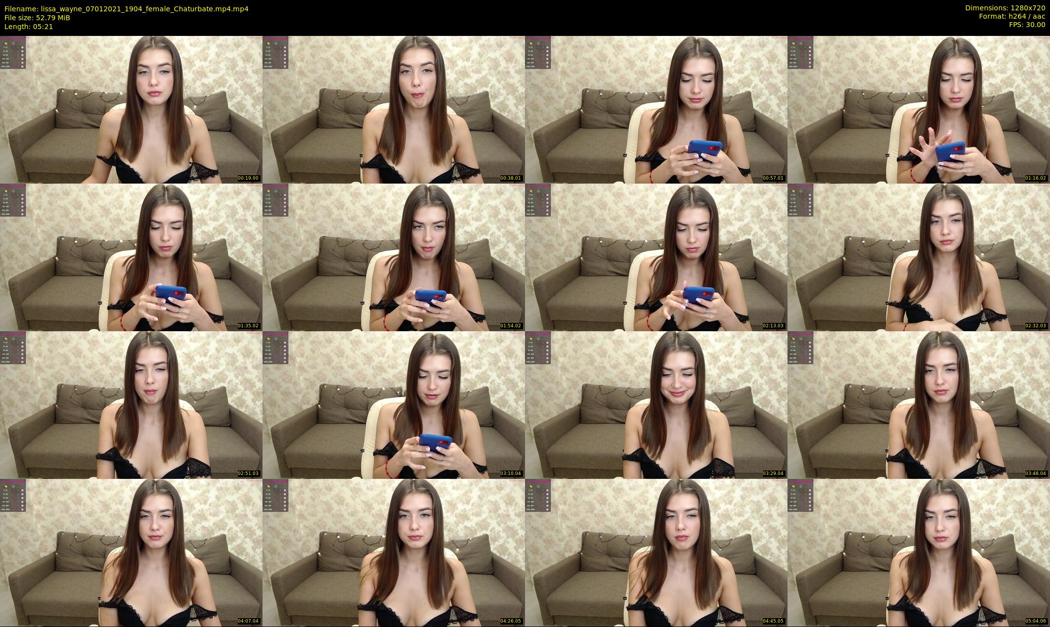 lissa_wayne — 6 minute Chaturbate female cam show recording, 720p, Jan 7, 2021