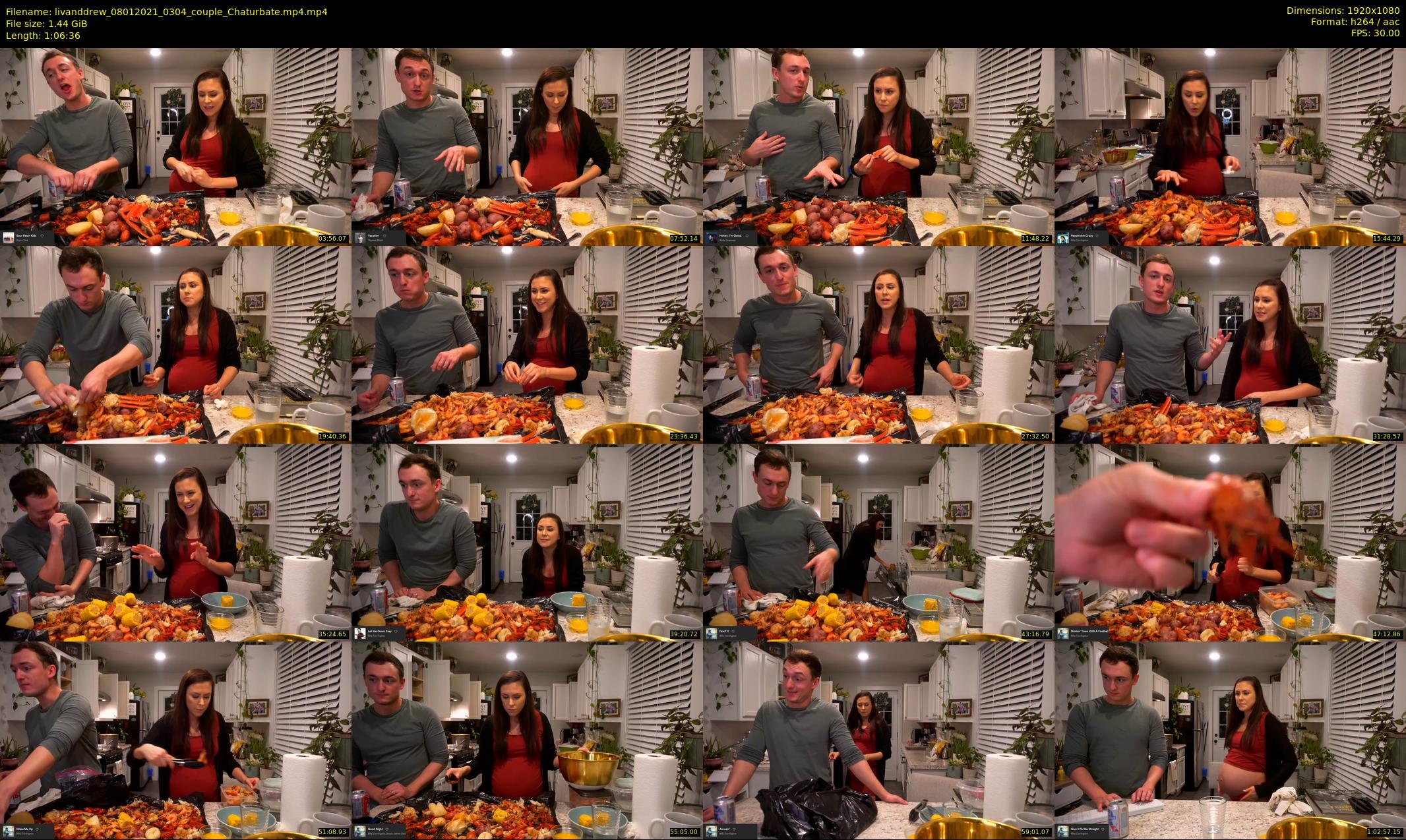 livanddrew — 67 minute Chaturbate couple cam show recording, 1080p, Jan 8, 2021