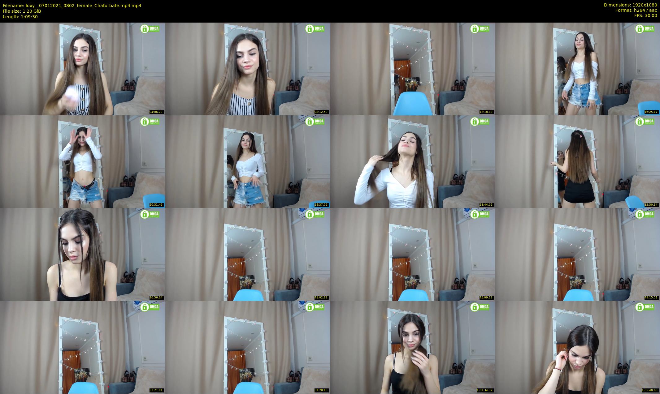 loxy_ — 70 minute Chaturbate female cam show recording, 1080p, Jan 7, 2021