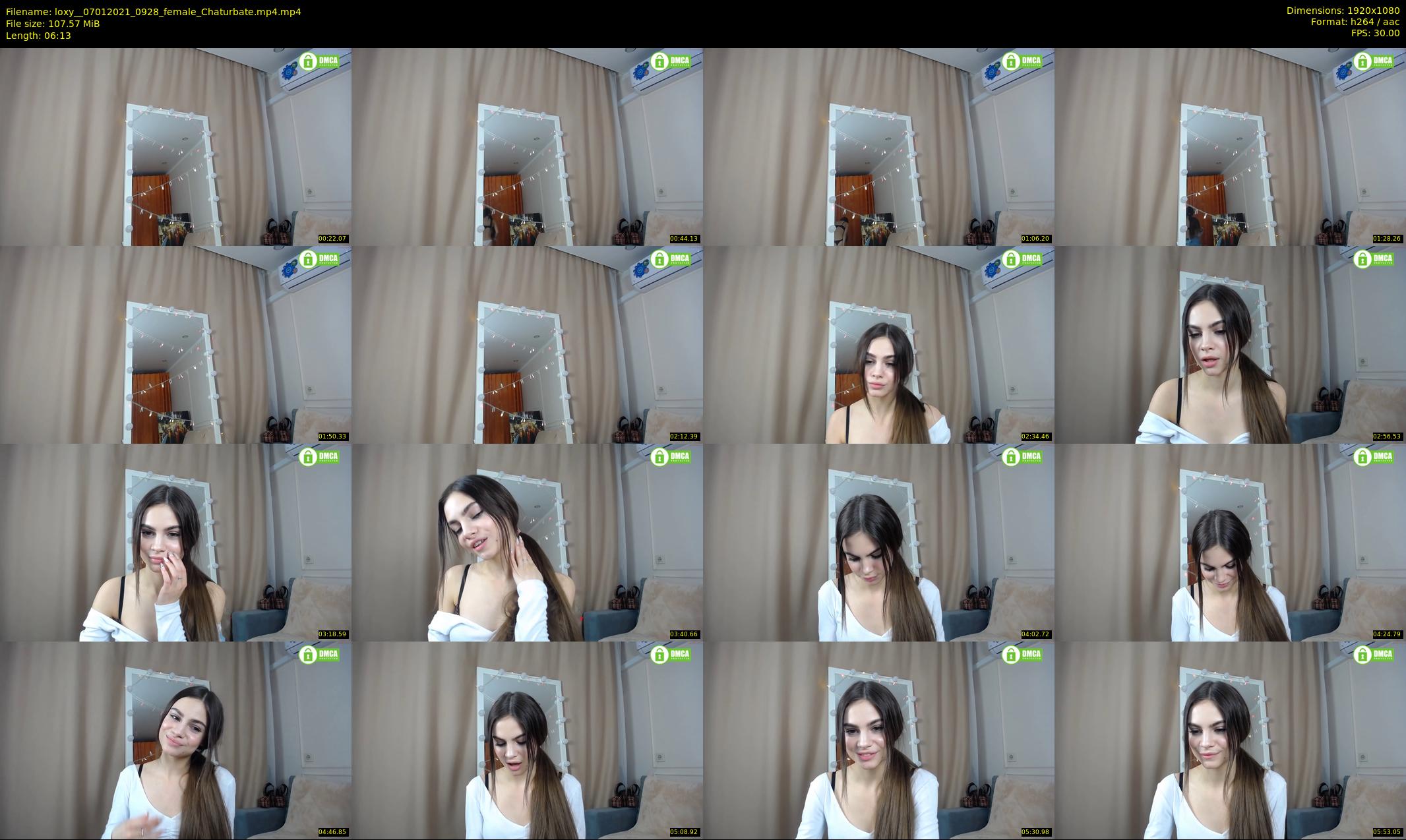 loxy_ — 7 minute Chaturbate female cam show recording, 1080p, Jan 7, 2021
