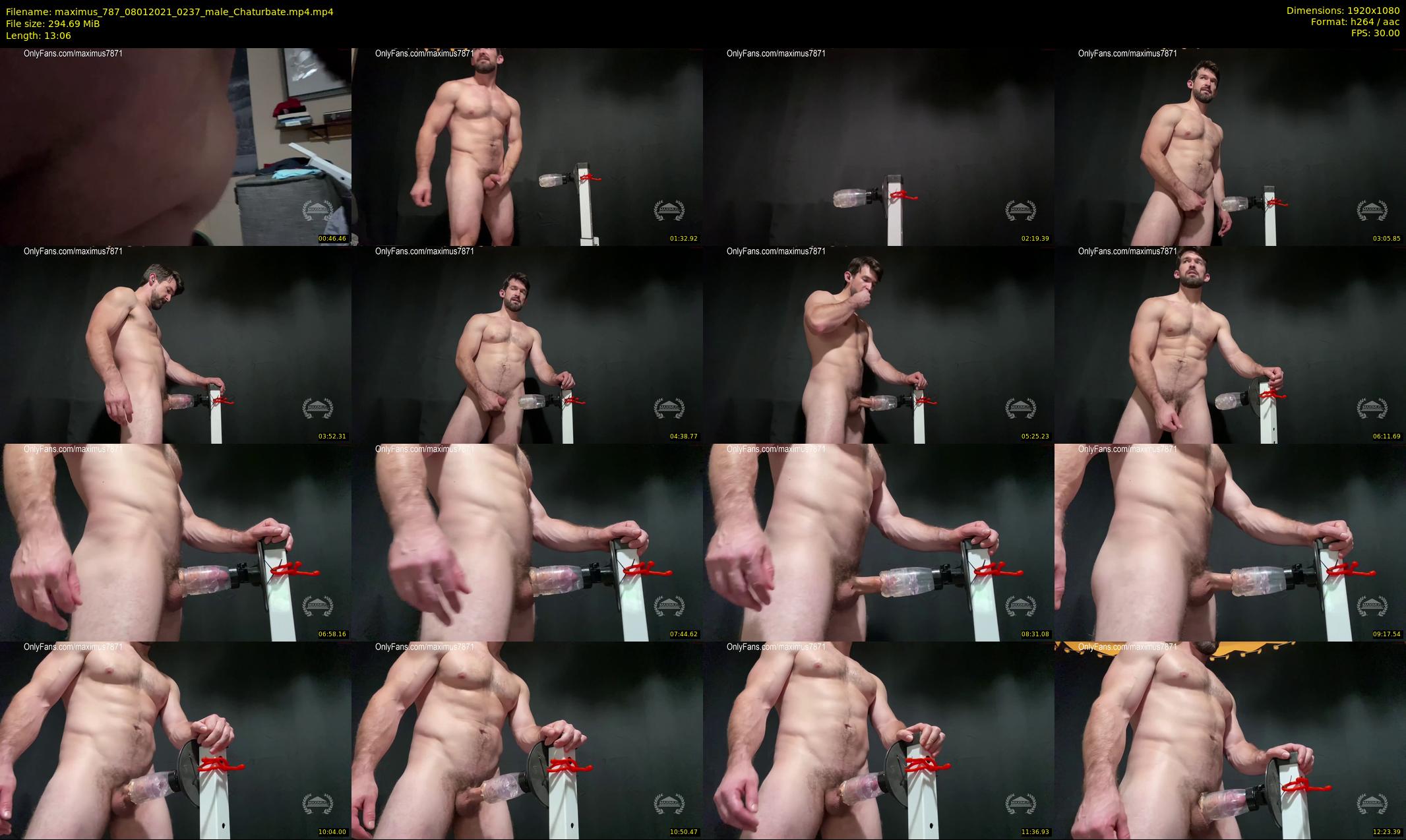 maximus_787 — 14 minute Chaturbate male cam show recording, 1080p, Jan 8, 2021