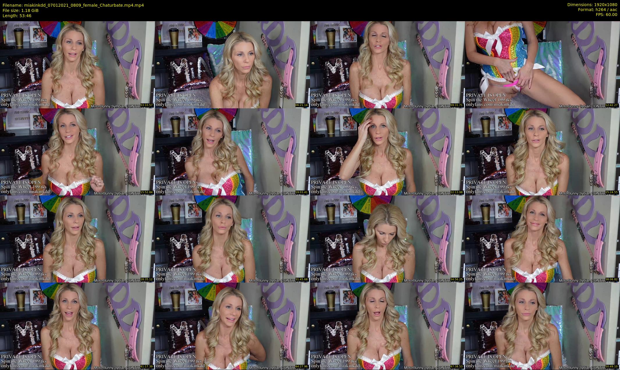 miakinkdd — 54 minute Chaturbate female cam show recording, 1080p, Jan 7, 2021