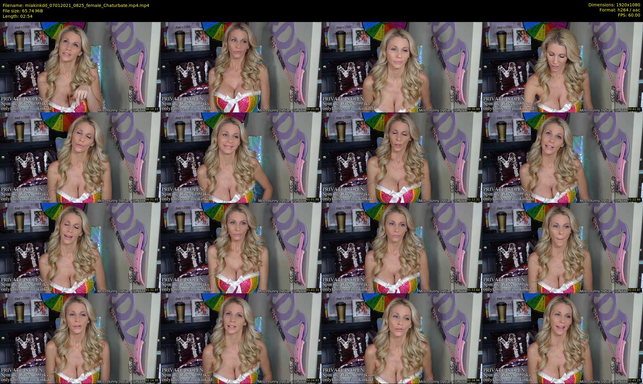 miakinkdd — 3 minute Chaturbate female cam show recording, 1080p, Jan 7, 2021