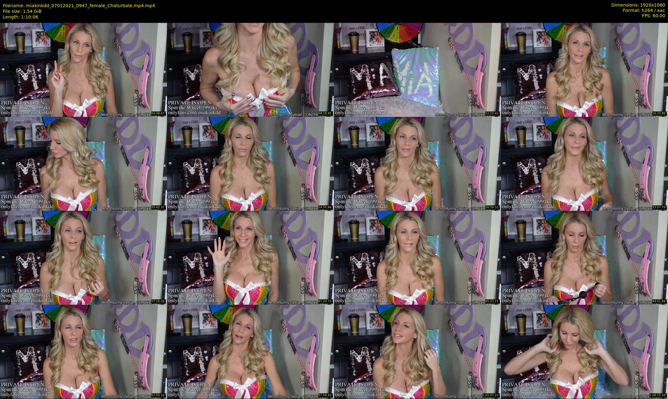 miakinkdd — 71 minute Chaturbate female cam show recording, 1080p, Jan 7, 2021