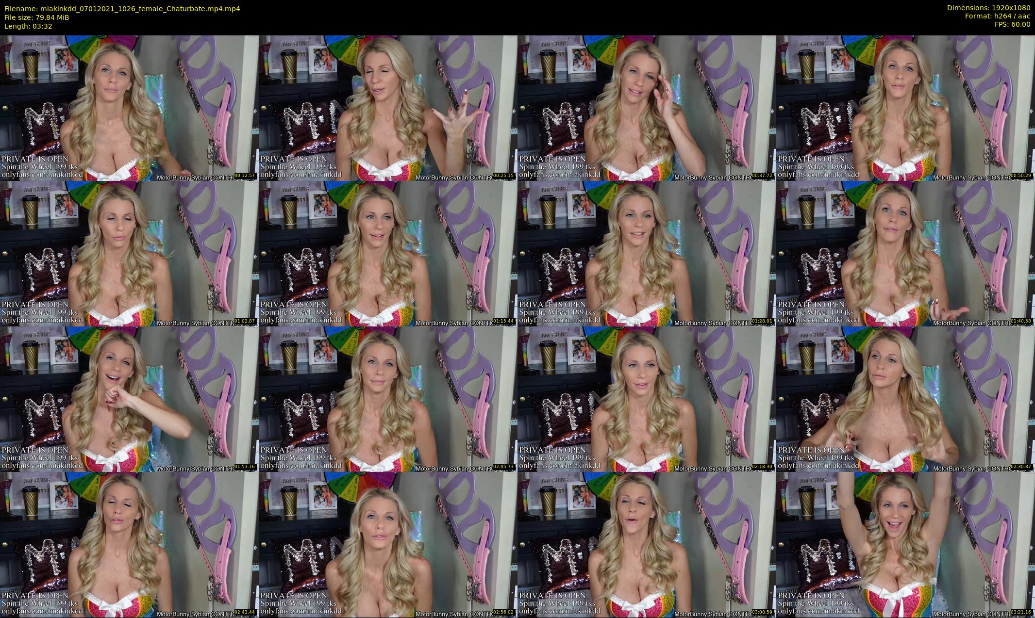 miakinkdd — 4 minute Chaturbate female cam show recording, 1080p, Jan 7, 2021