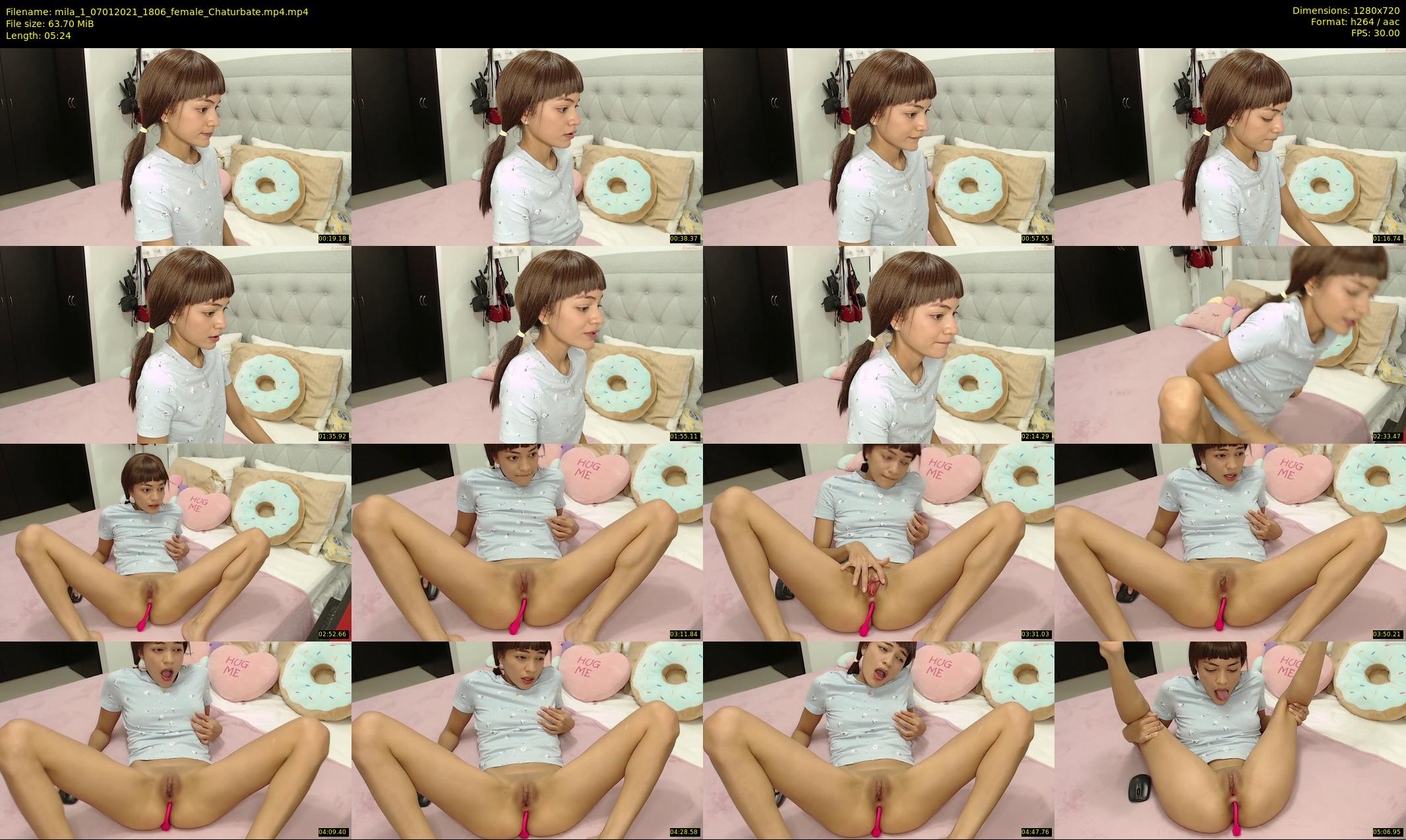 mila_1 — 6 minute Chaturbate female cam show recording, 720p, Jan 7, 2021