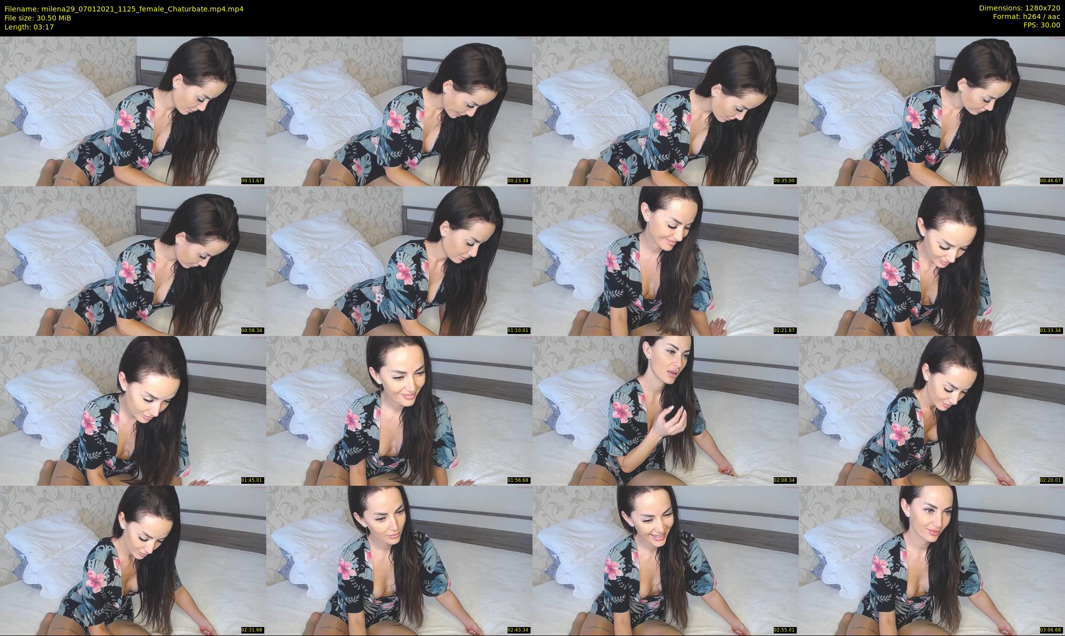 milena29 — 4 minute Chaturbate female cam show recording, 720p, Jan 7, 2021
