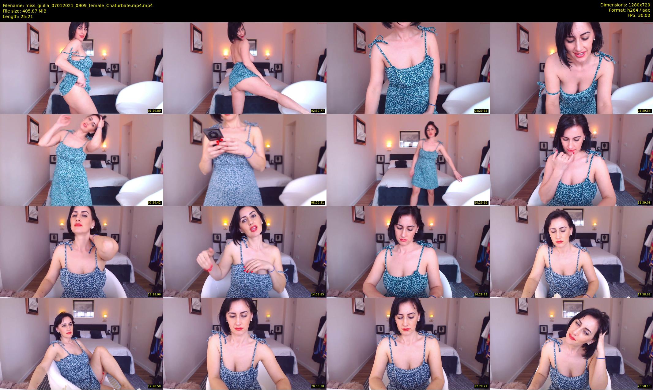 miss_giulia — 26 minute Chaturbate female cam show recording, 720p, Jan 7, 2021