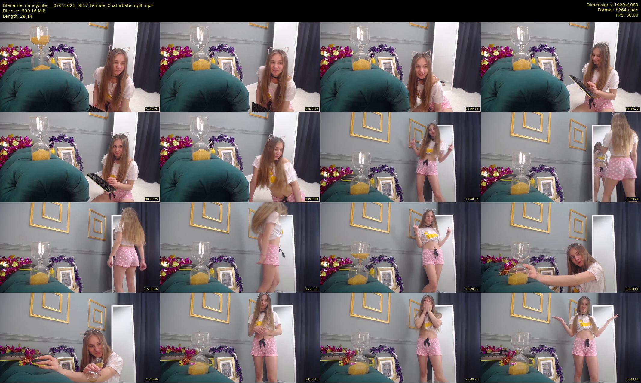 nancycute__ — 29 minute Chaturbate female cam show recording, 1080p, Jan 7, 2021