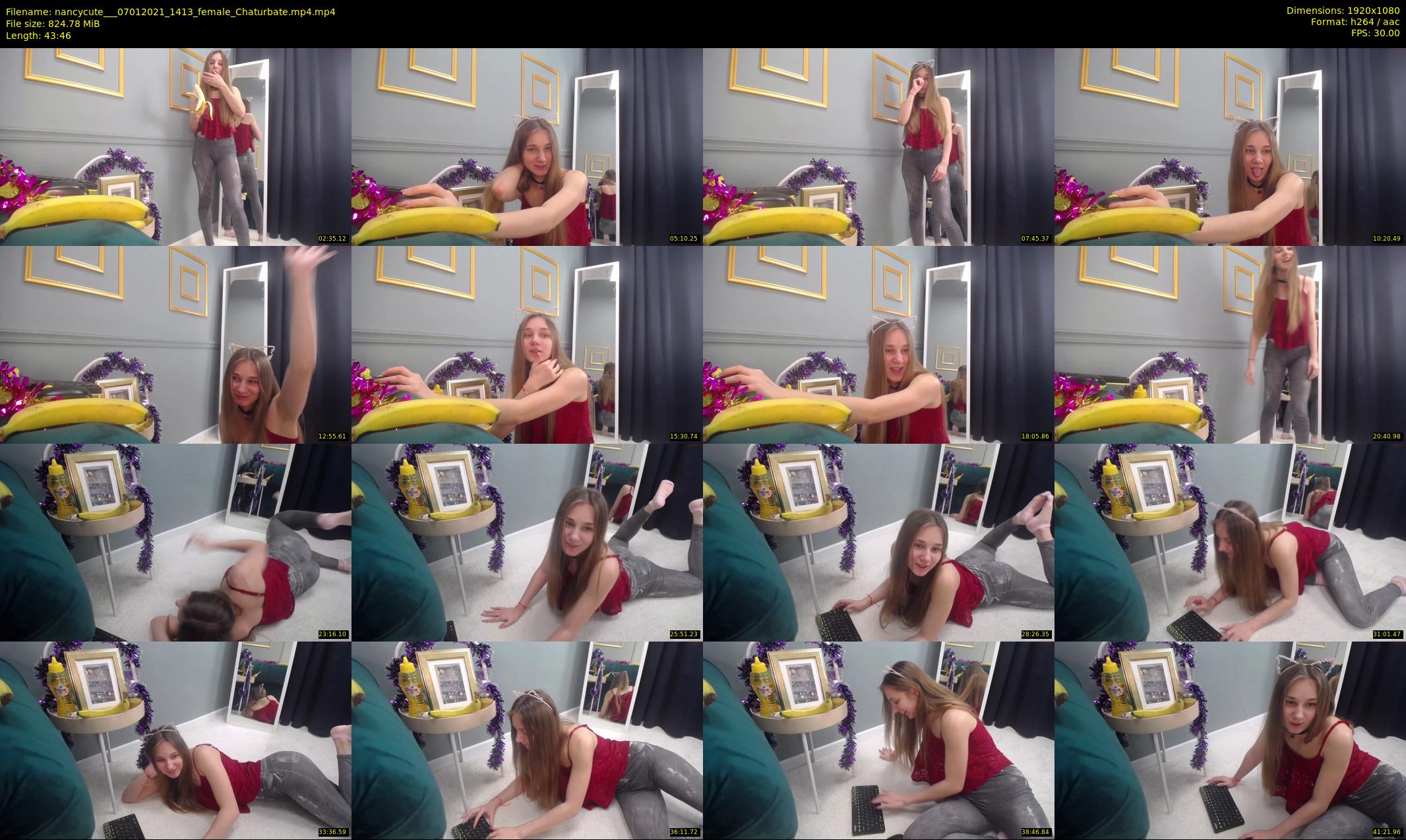 nancycute__ — 44 minute Chaturbate female cam show recording, 1080p, Jan 7, 2021