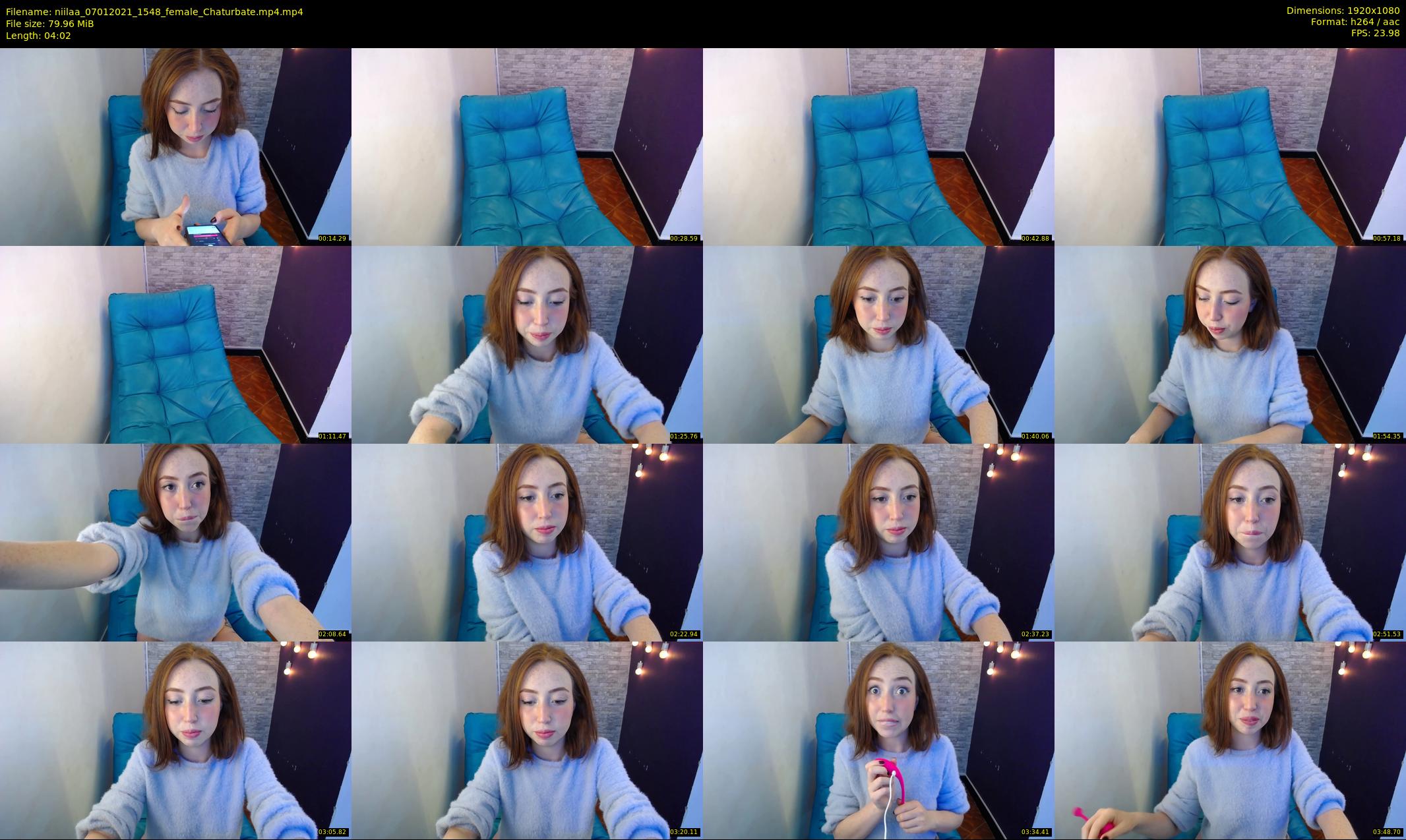 niilaa — 5 minute Chaturbate female cam show recording, 1080p, Jan 7, 2021