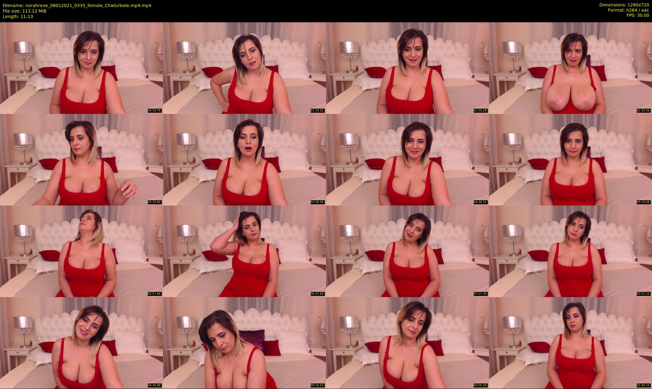 norahreve — 12 minute Chaturbate female cam show recording, 720p, Jan 8, 2021