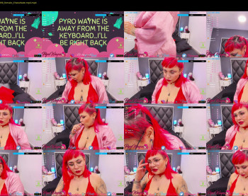 pyrowayne — 59 minute Chaturbate female cam show recording, 720p, Jan 7, 2021