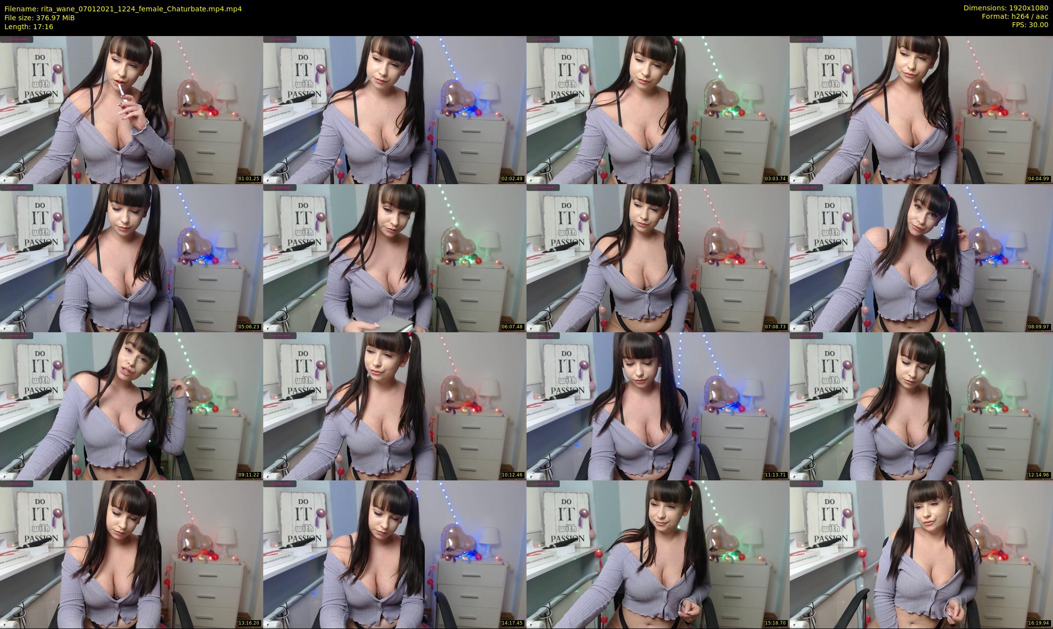 rita_wane — 18 minute Chaturbate female cam show recording, 1080p, Jan 7, 2021