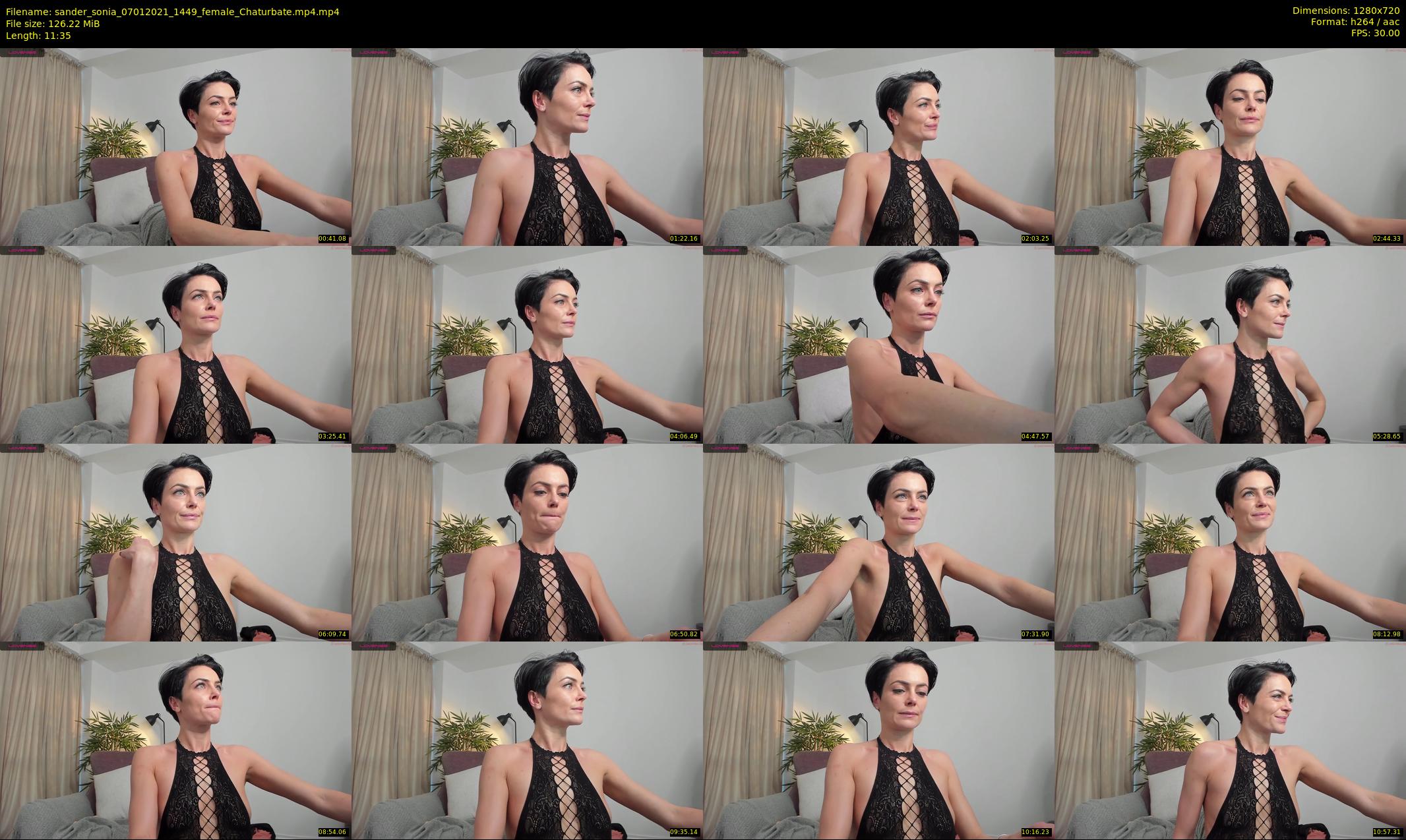 sander_sonia — 12 minute Chaturbate female cam show recording, 720p, Jan 7, 2021