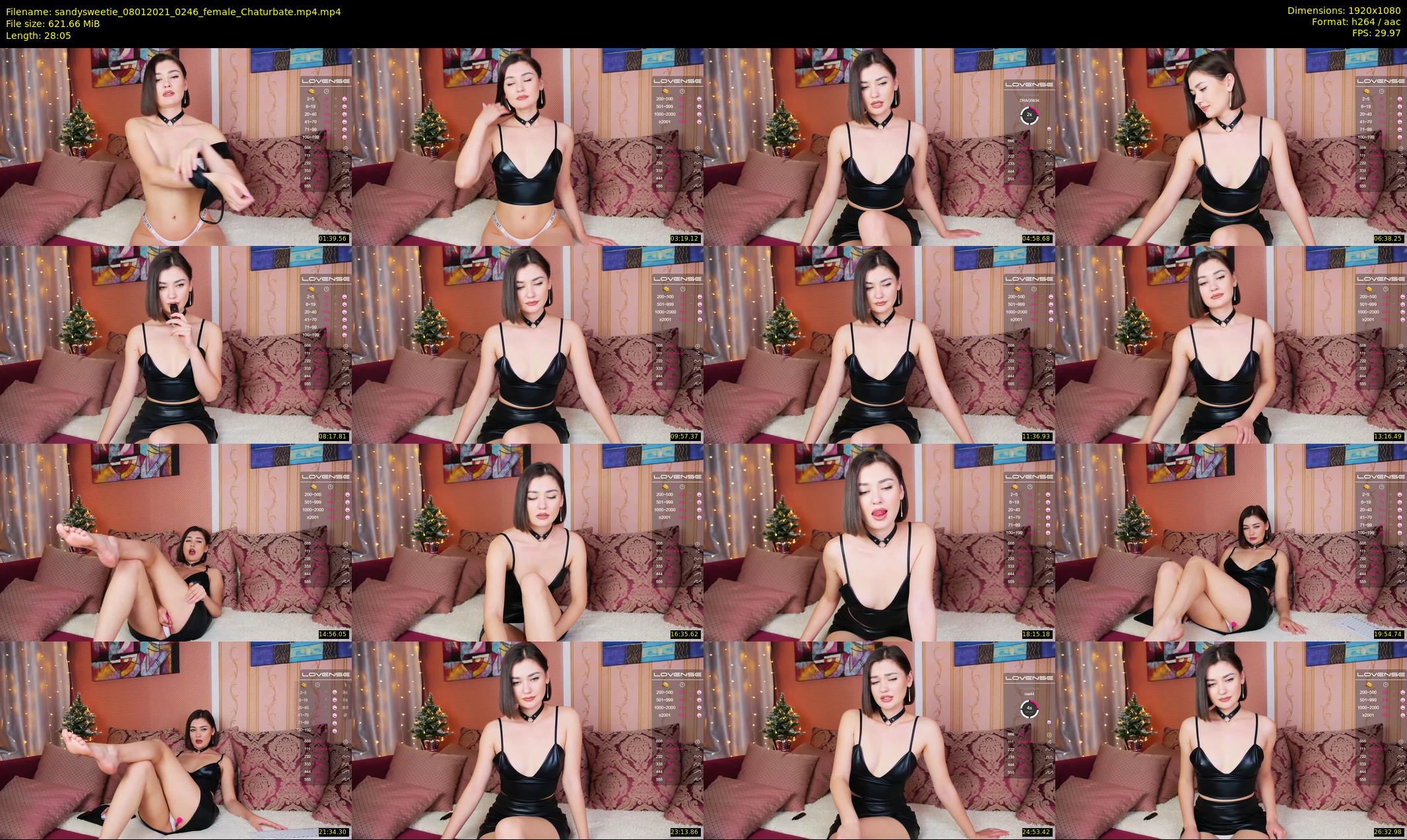 sandysweetie — 29 minute Chaturbate female cam show recording, 1080p, Jan 8, 2021
