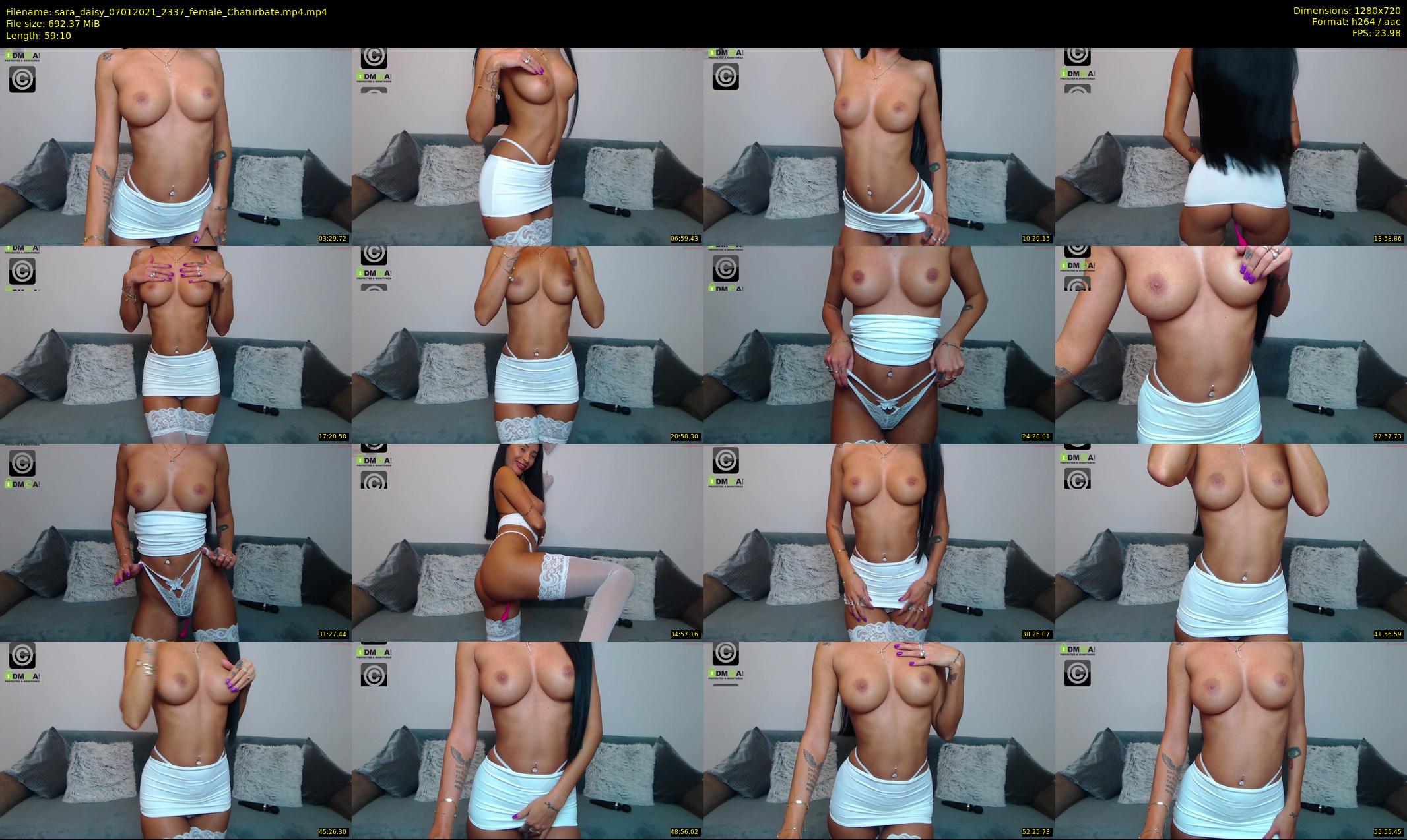 sara_daisy — 60 minute Chaturbate female cam show recording, 720p, Jan 7, 2021