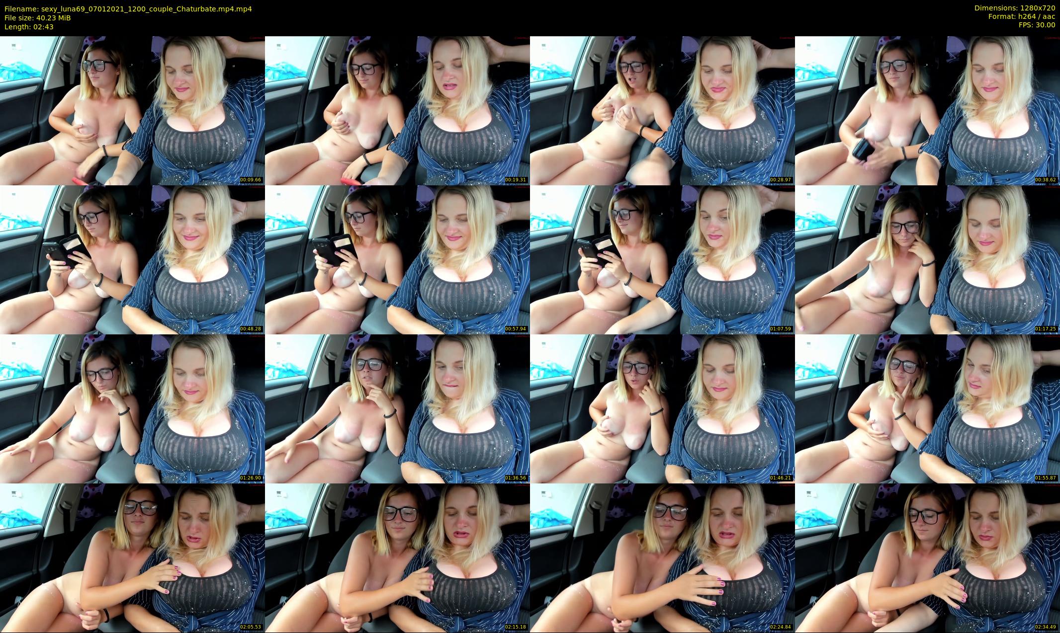 sexy_luna69 — 3 minute Chaturbate couple cam show recording, 720p, Jan 7, 2021