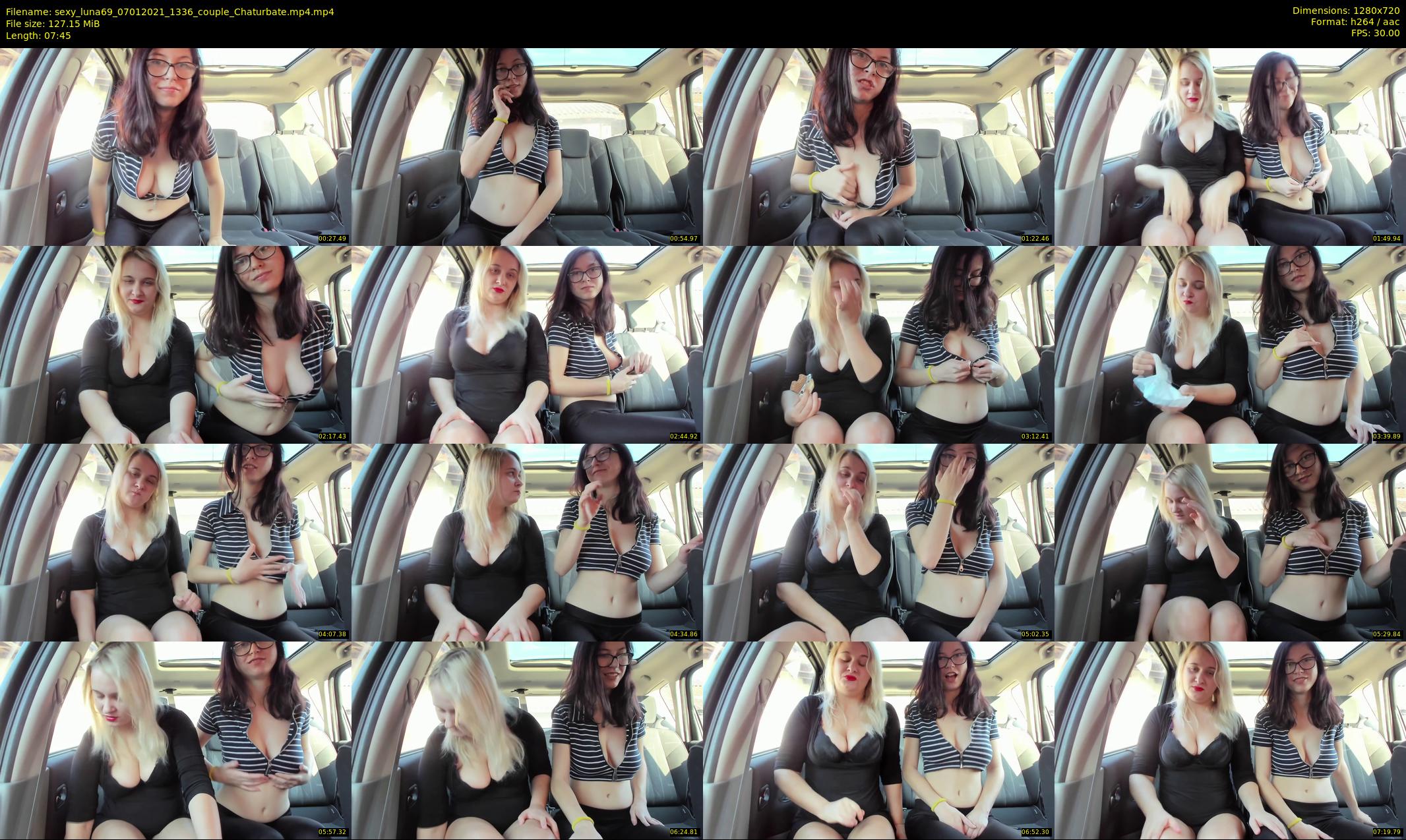 sexy_luna69 — 8 minute Chaturbate couple cam show recording, 720p, Jan 7, 2021