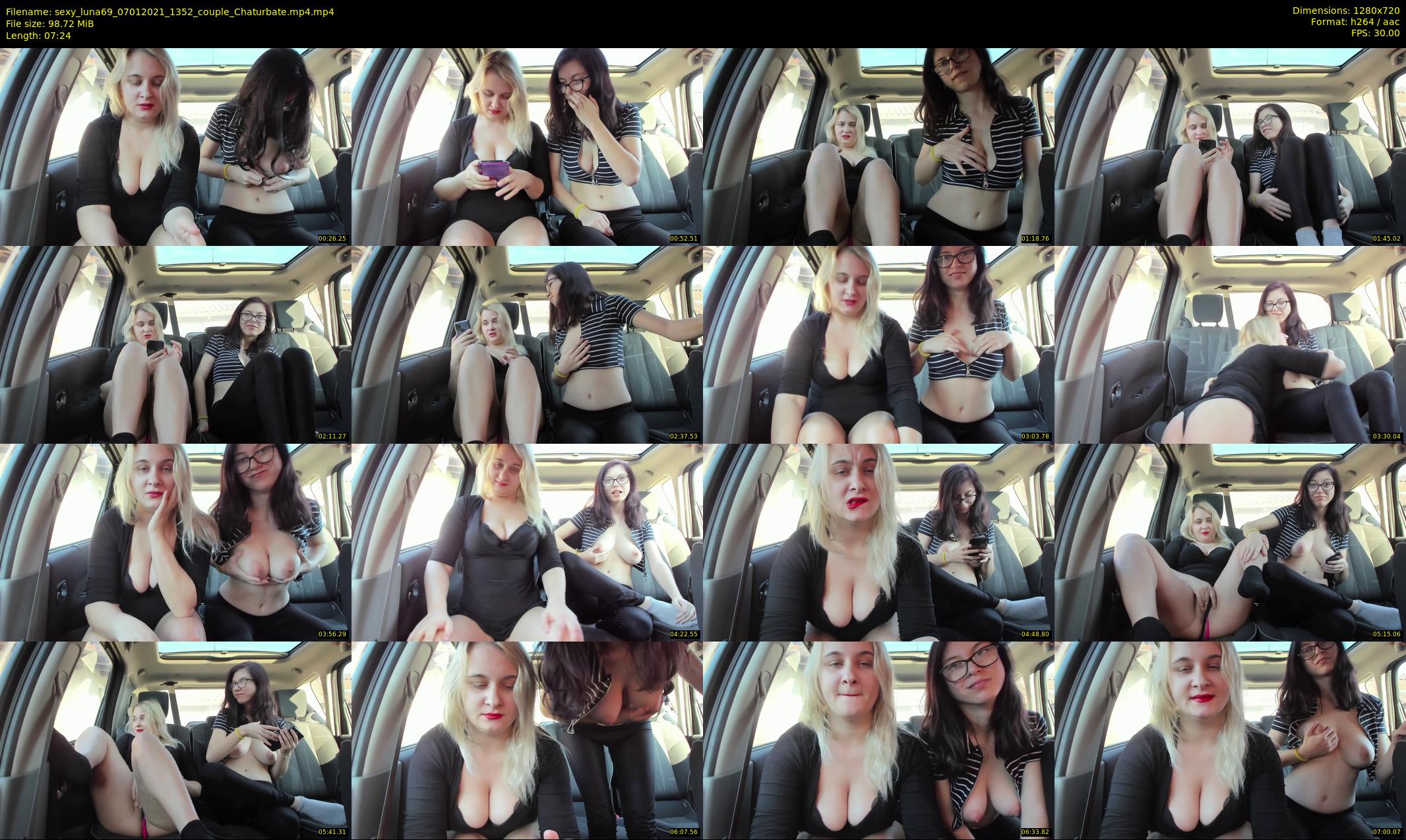 sexy_luna69 — 8 minute Chaturbate couple cam show recording, 720p, Jan 7, 2021
