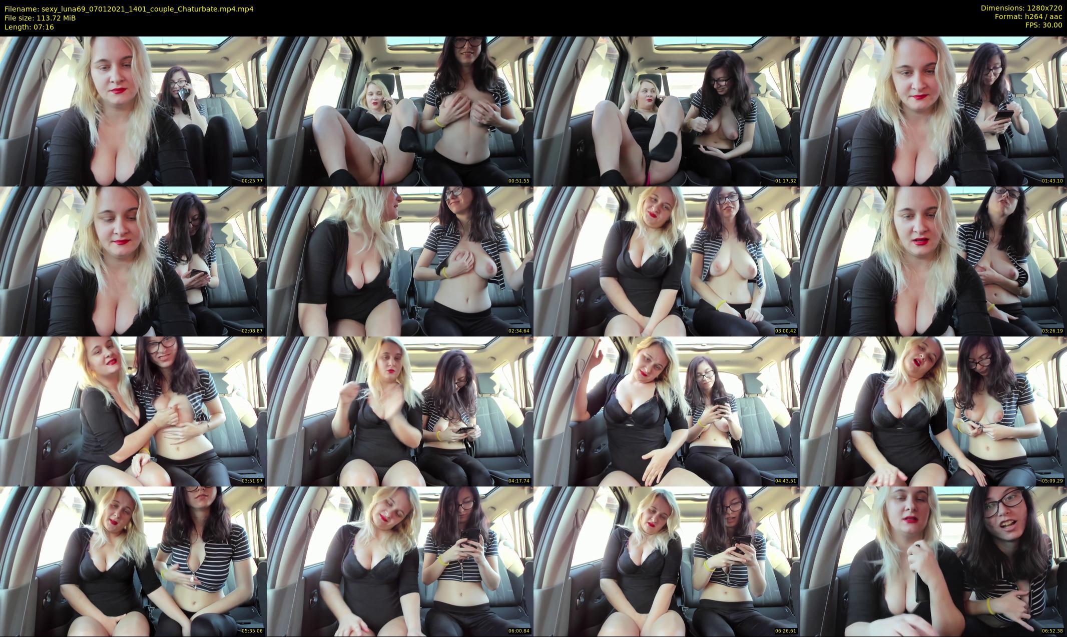 sexy_luna69 — 8 minute Chaturbate couple cam show recording, 720p, Jan 7, 2021
