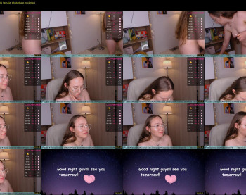 skarpio17 — 8 minute Chaturbate female cam show recording, 1080p, Jan 8, 2021