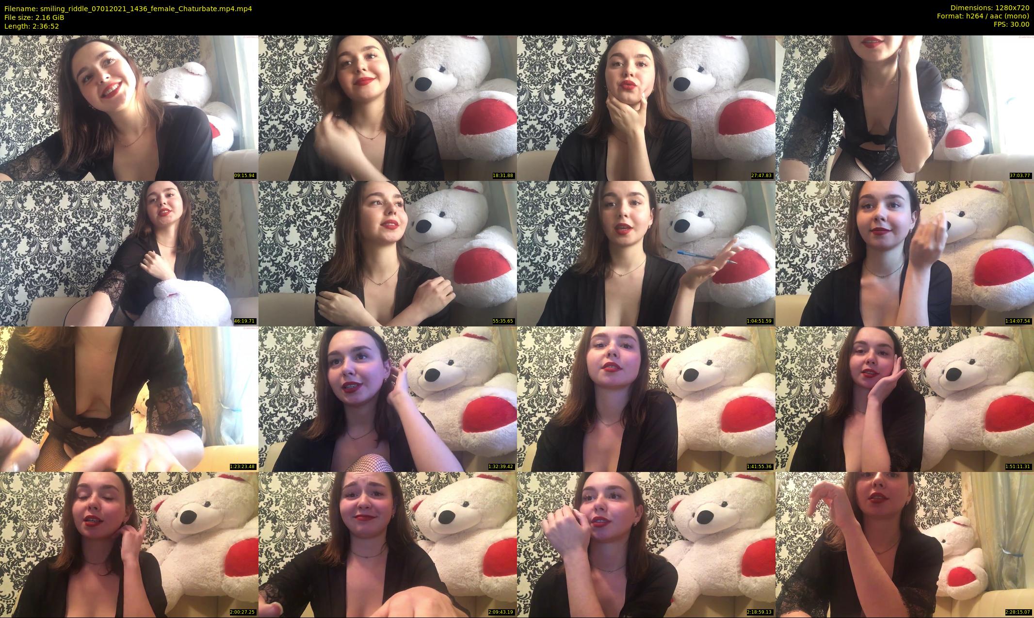 smiling_riddle — 157 minute Chaturbate female cam show recording, 720p, Jan 7, 2021