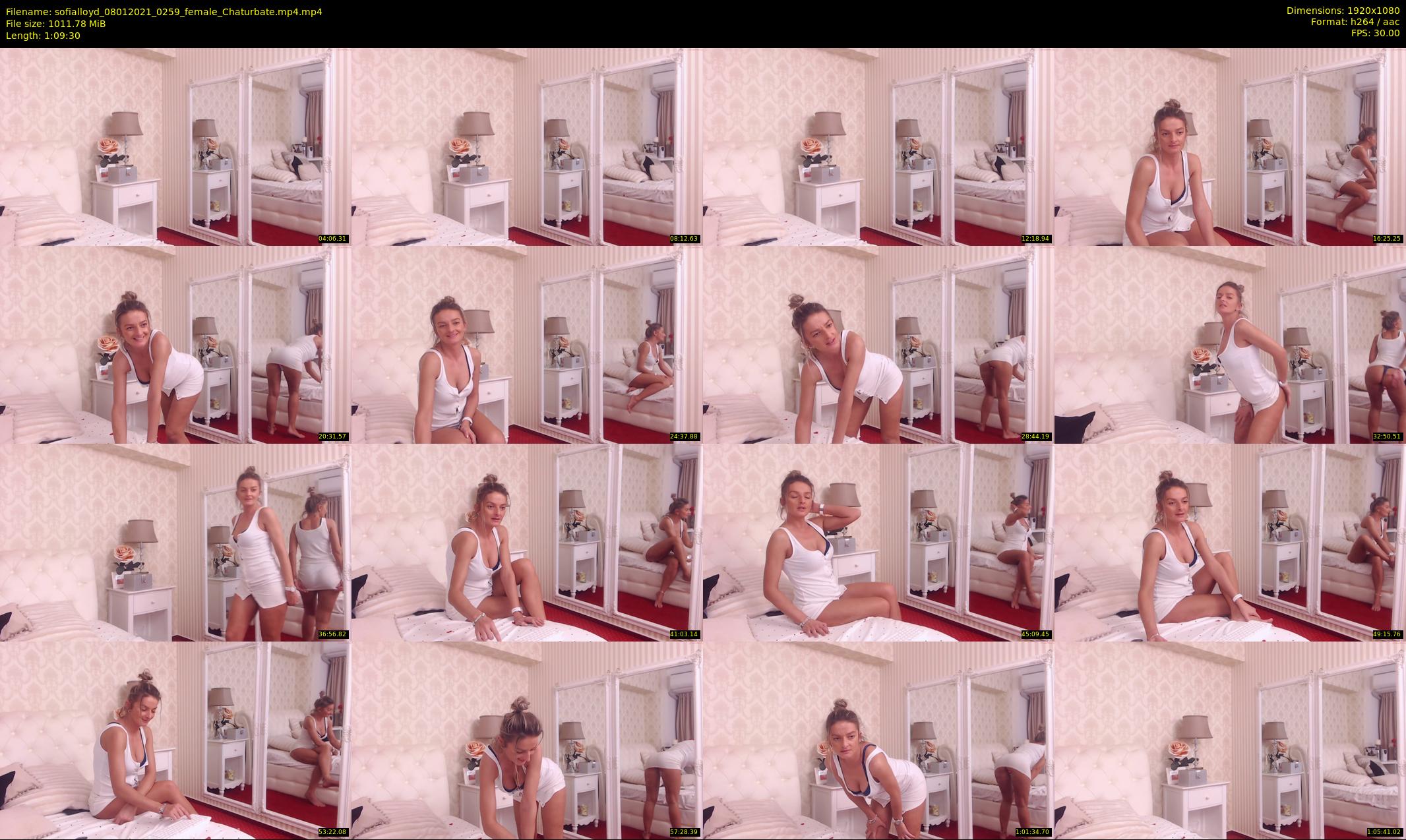 sofialloyd — 70 minute Chaturbate female cam show recording, 1080p, Jan 8, 2021