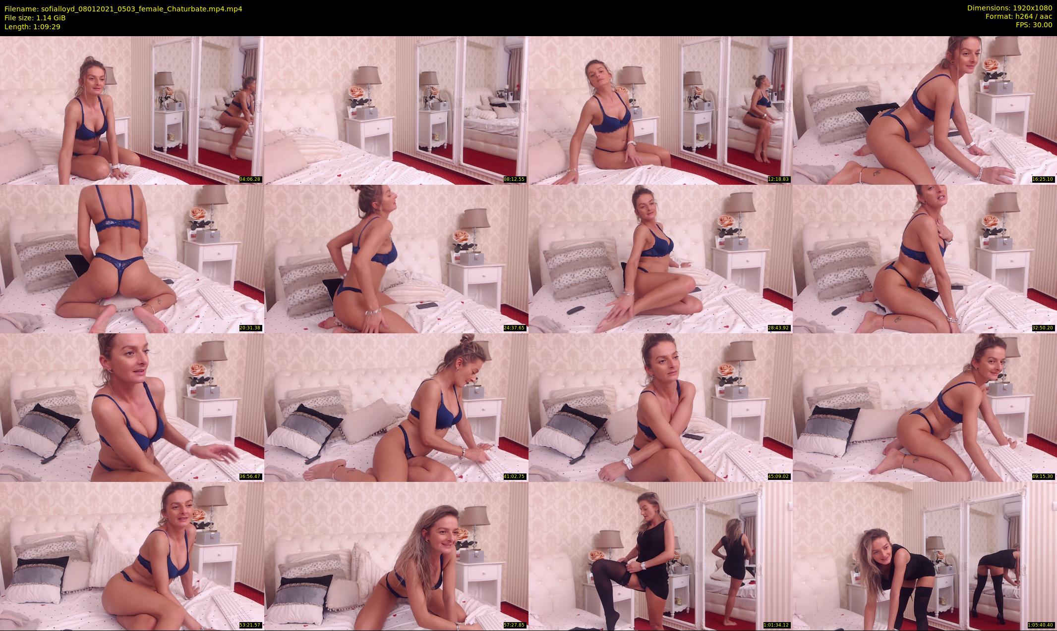 sofialloyd — 70 minute Chaturbate female cam show recording, 1080p, Jan 8, 2021