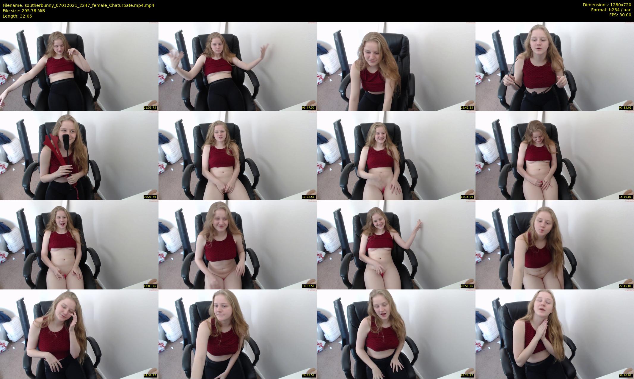 southerbunny — 33 minute Chaturbate female cam show recording, 720p, Jan 7, 2021