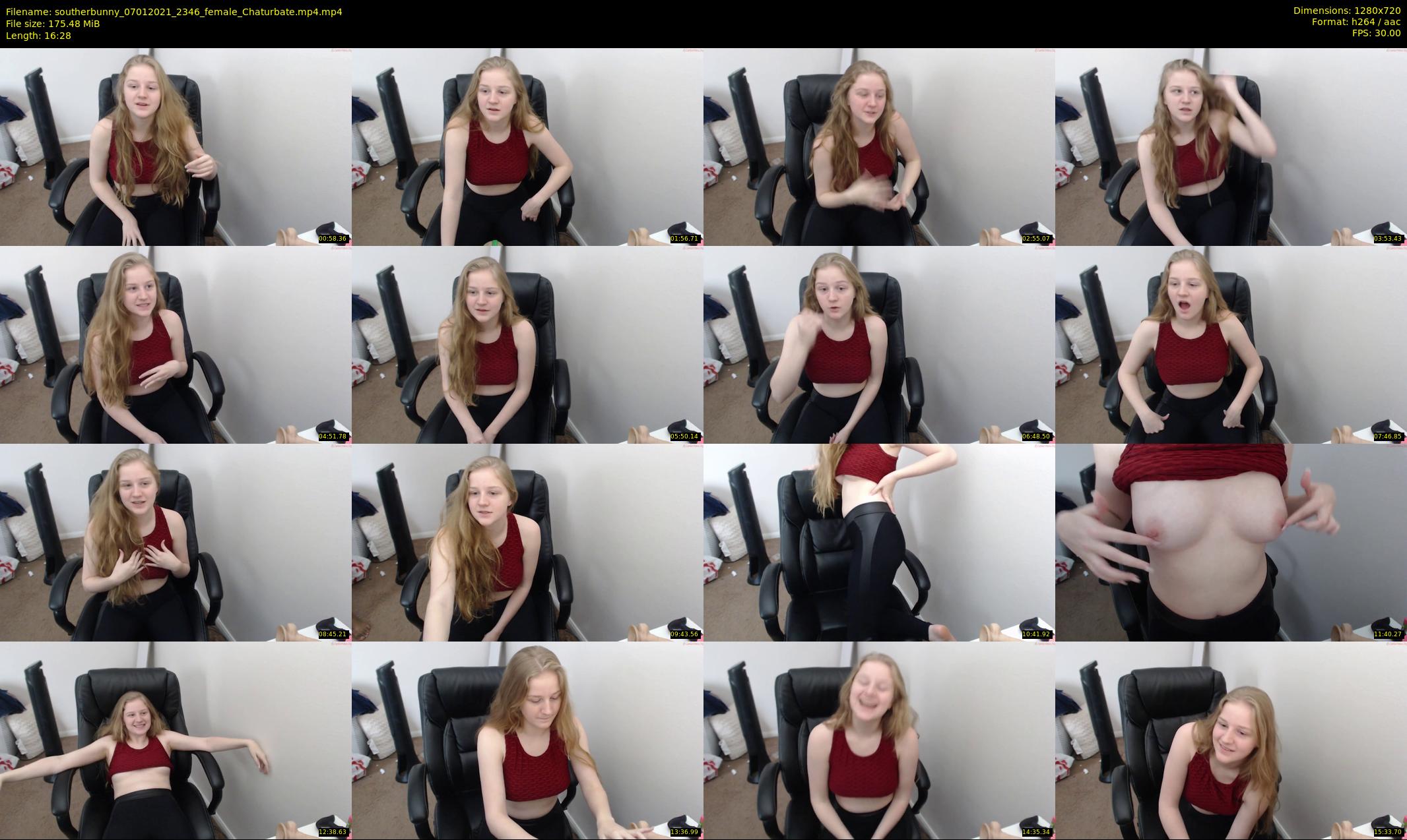 southerbunny — 17 minute Chaturbate female cam show recording, 720p, Jan 7, 2021