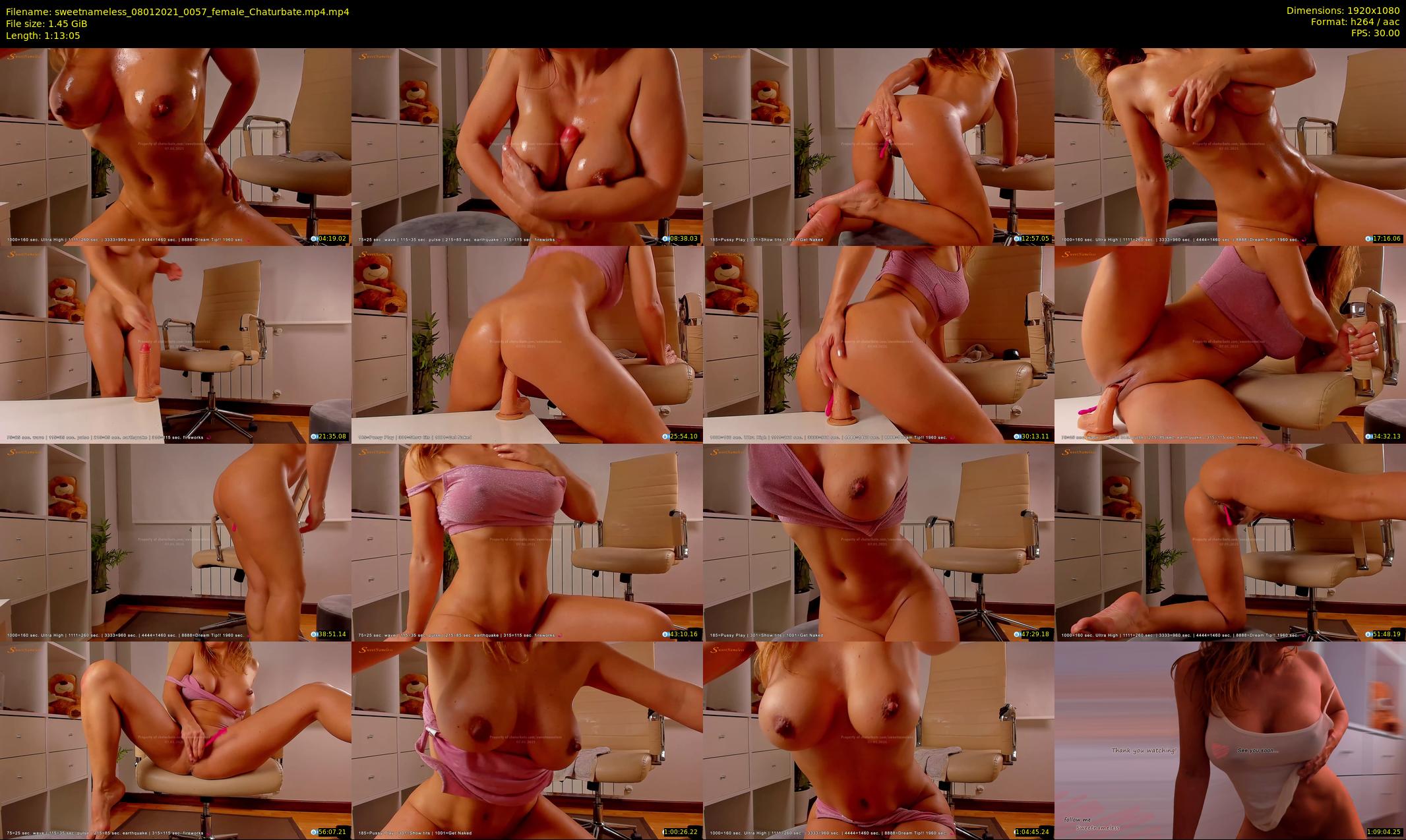 sweetnameless — 74 minute Chaturbate couple cam show recording, 1080p, Jan 8, 2021