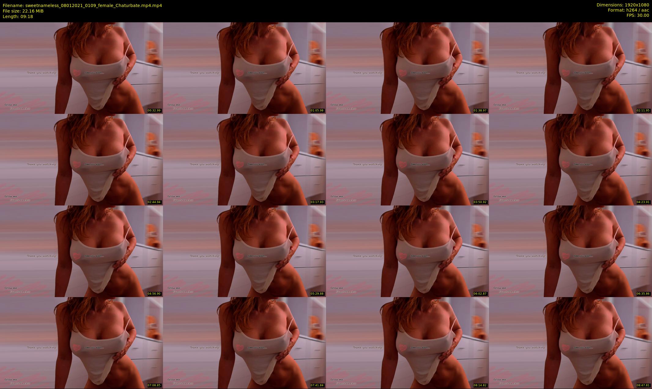 sweetnameless — 10 minute Chaturbate couple cam show recording, 1080p, Jan 8, 2021