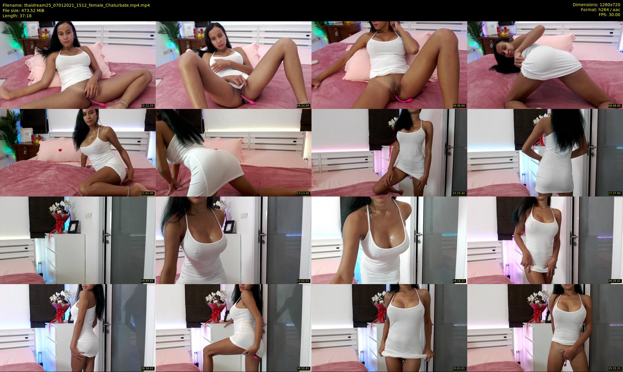 thaidream25 — 38 minute Chaturbate female cam show recording, 720p, Jan 7, 2021